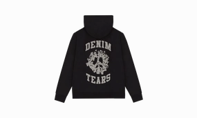 Denim University Zip Hoodie "Black"