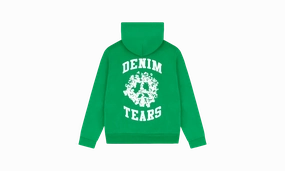 Denim University Zip Hoodie "Green"