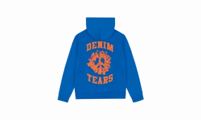 Denim University Zip Hoodie "Royal Blue"