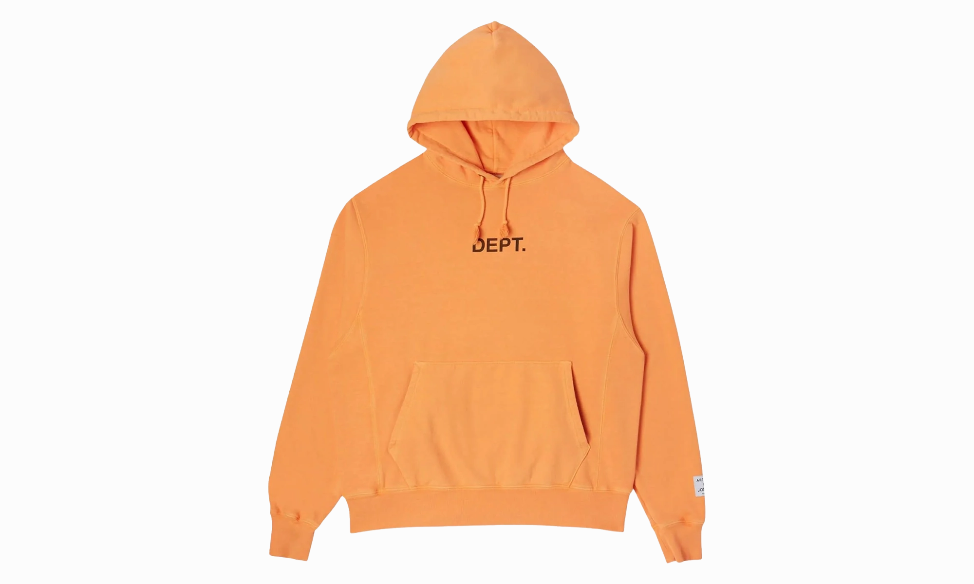 Dept Logo Hoodie "Orange / Black"