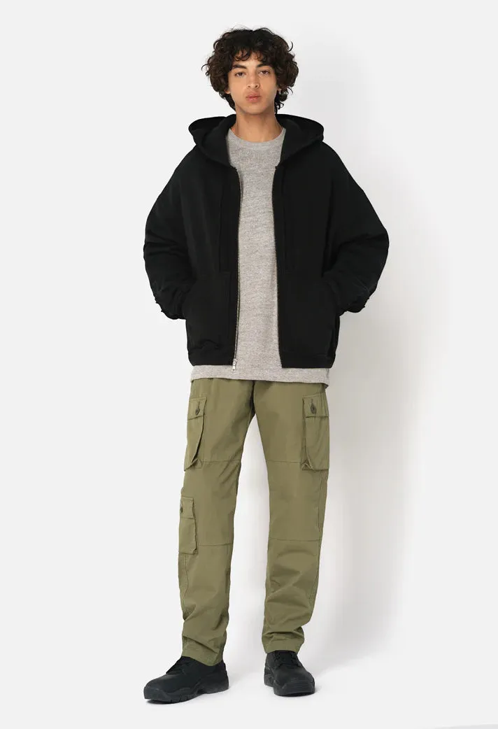 DESERT TECHNO UTILITY PANTS - OLIVE Web Glow