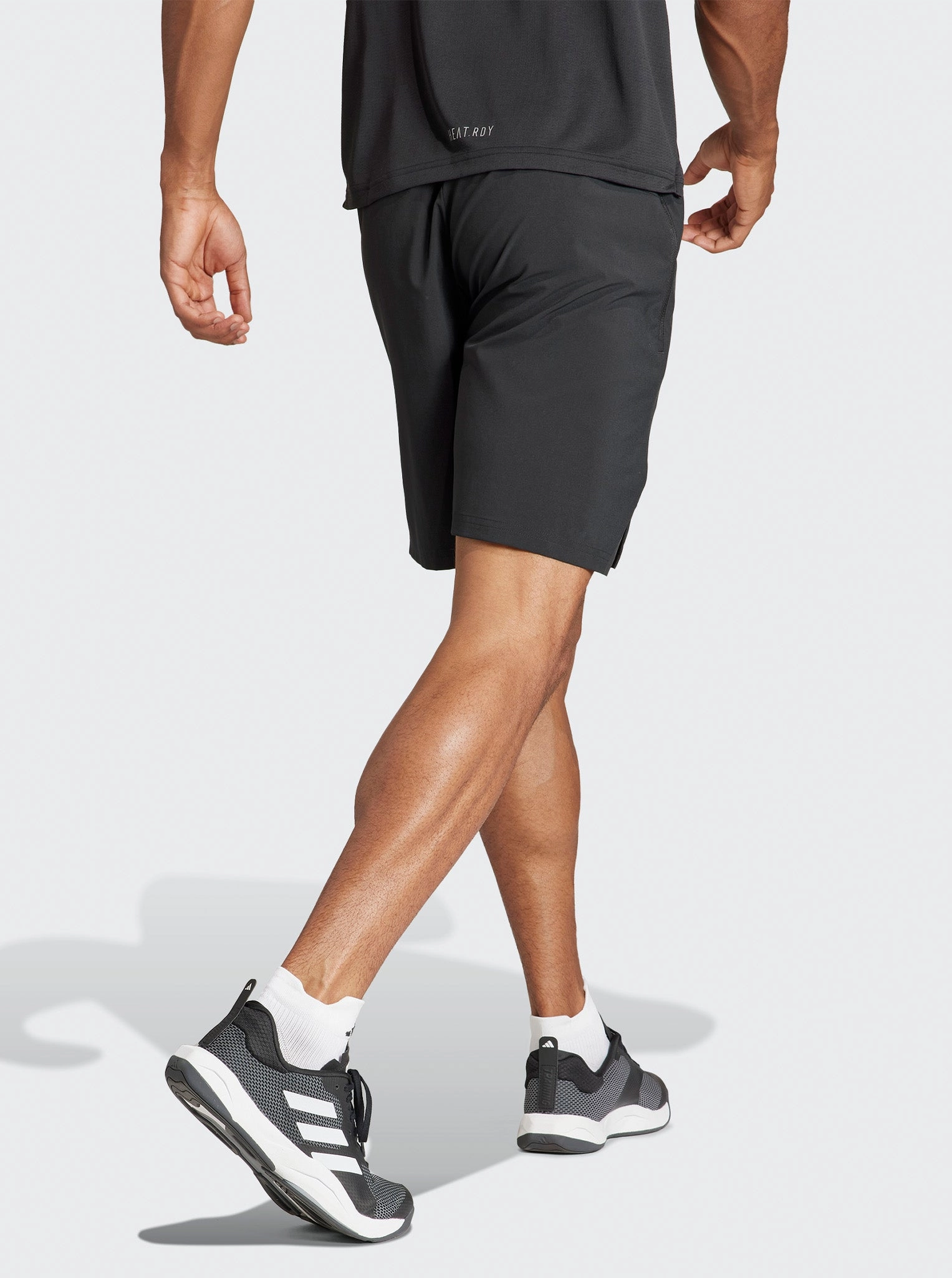 Designed For Training Shorts snap closure