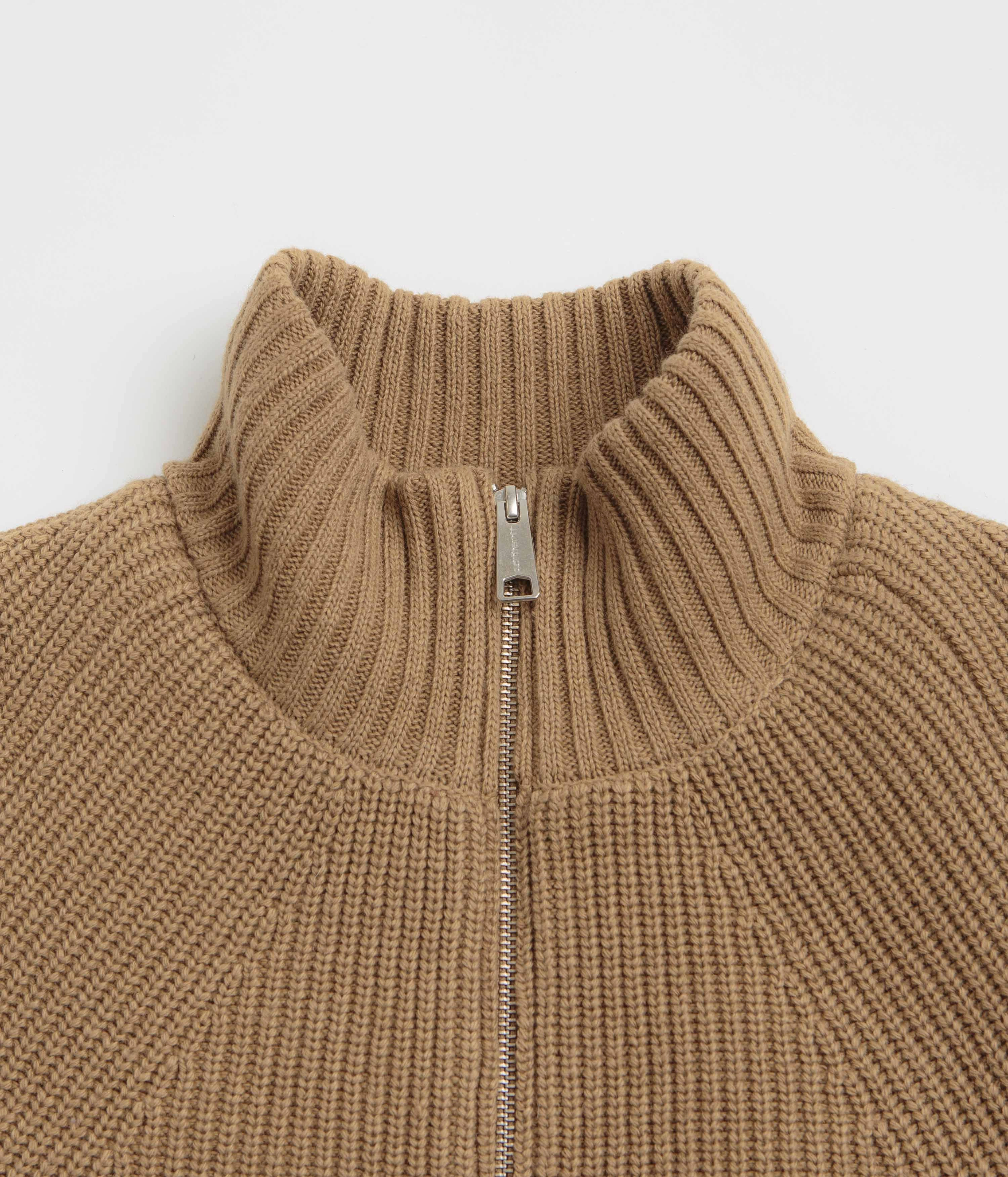 suitable for indoor activities Carhartt Banley Sweater Jacket - Peanut