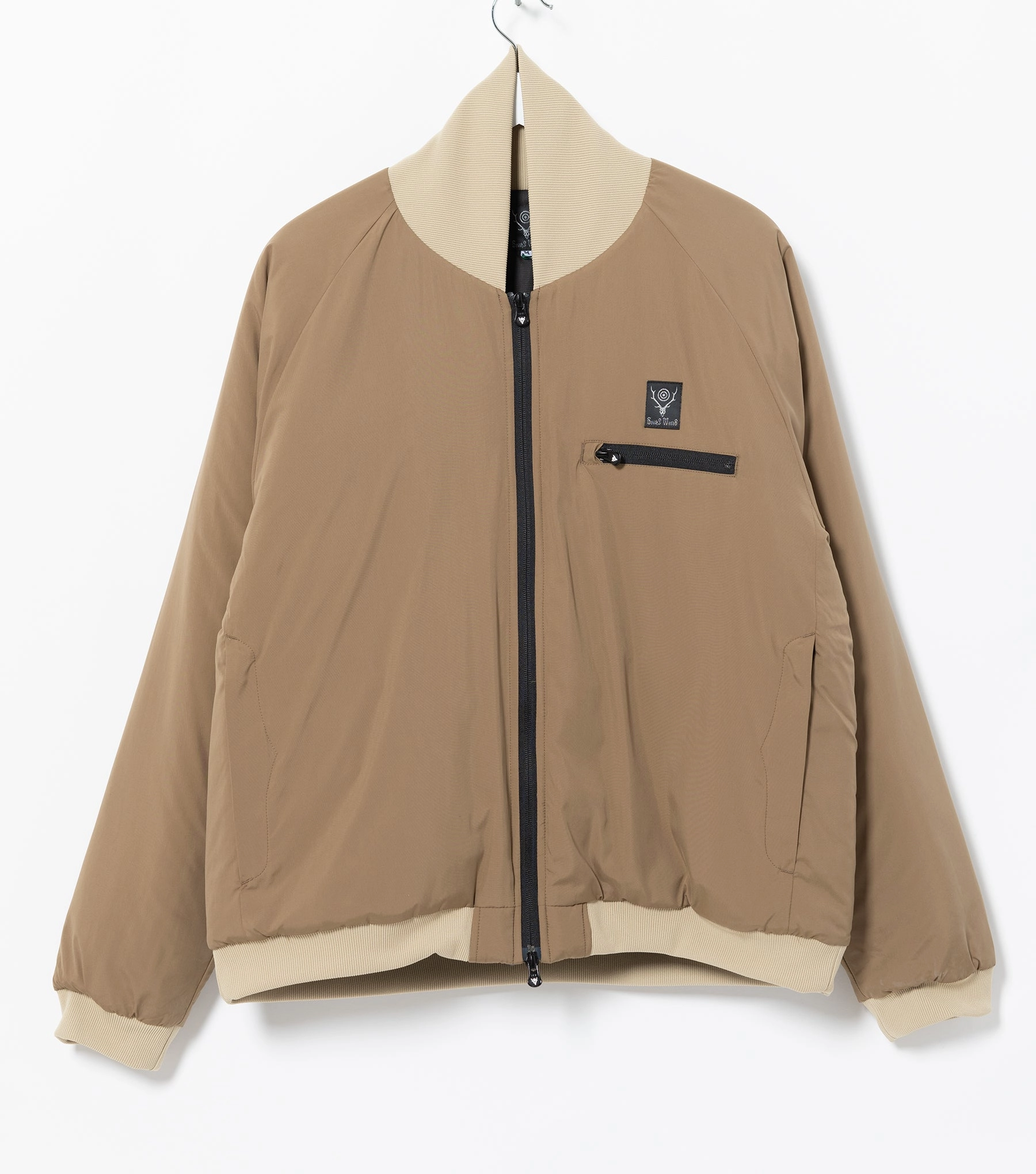 Insulator R.C Jacket (Light Brown) Waterproof Stitch Details On The Go Layer
