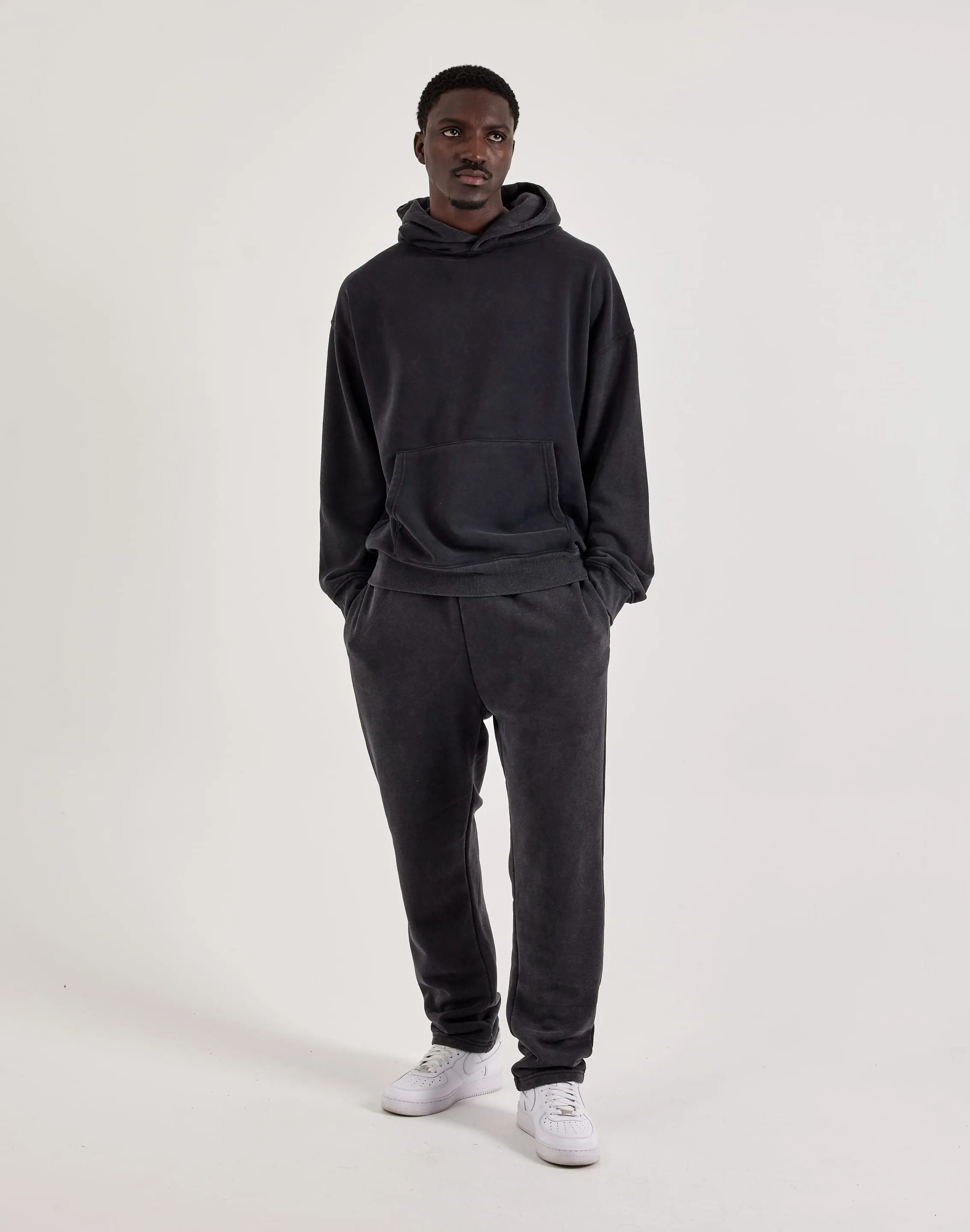 DH Essentials Acid Wash Fleece Sweatpants FastDrying Inner Layer