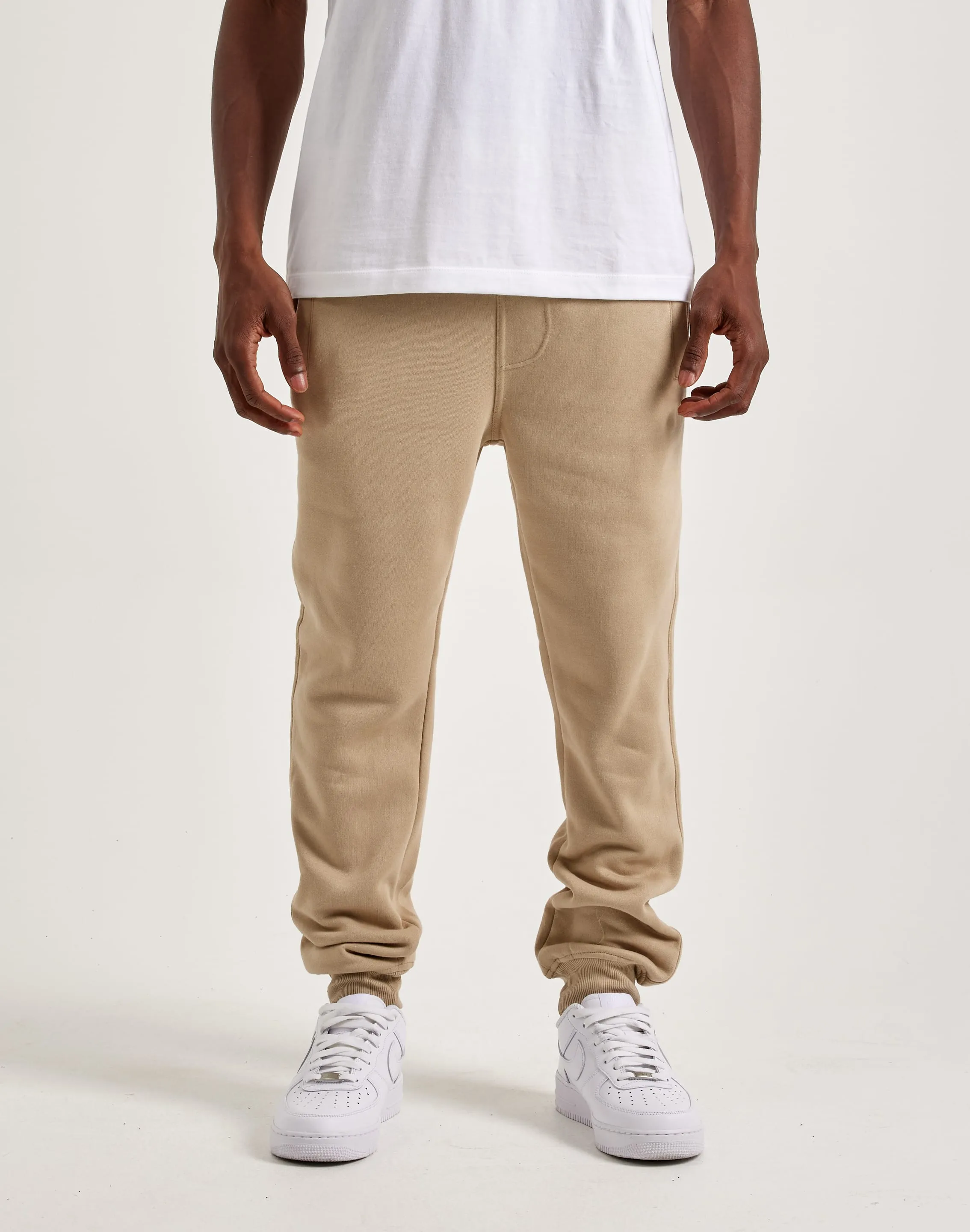 DoubleLayered Collar DH Essentials Basic Cuff Fleece Pants