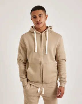 Reinforced Knees DH Essentials Basic Full-Zip Fleece Hoodie