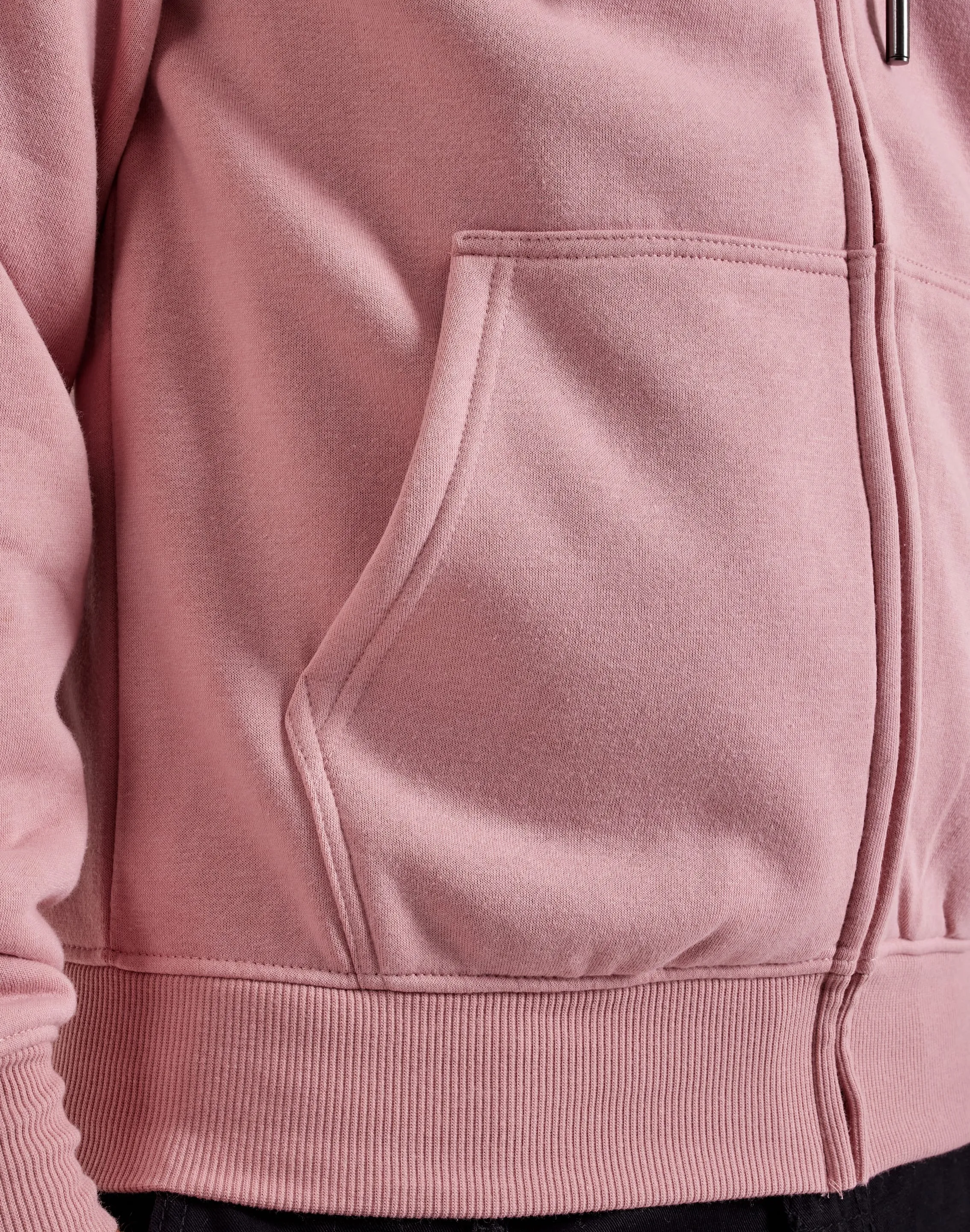 Crown Fit TensionAdjustedWaistband DH Essentials Basic Full-Zip Fleece Hoodie