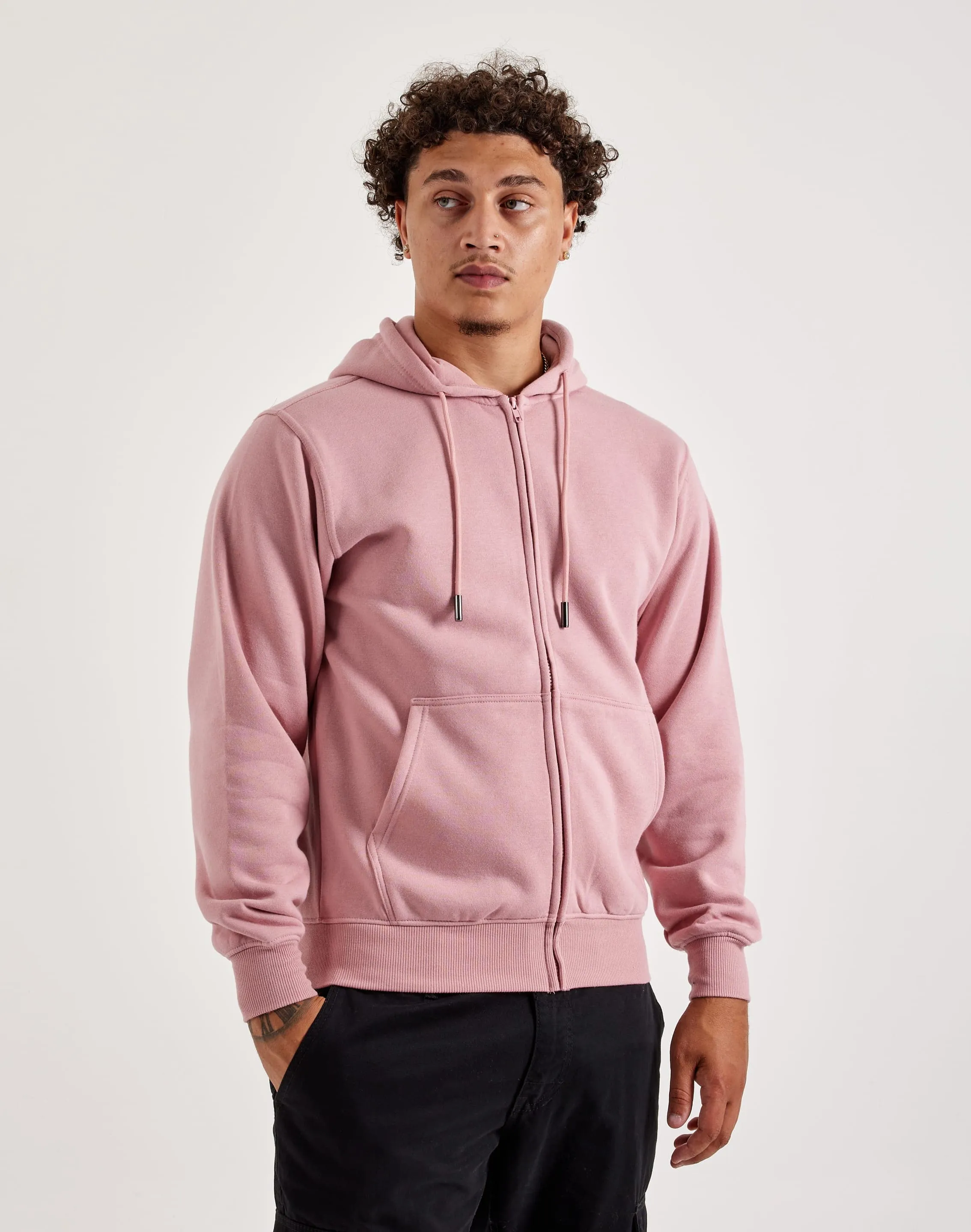 MoistureManagementSystem Green Fit DH Essentials Basic Full-Zip Fleece Hoodie