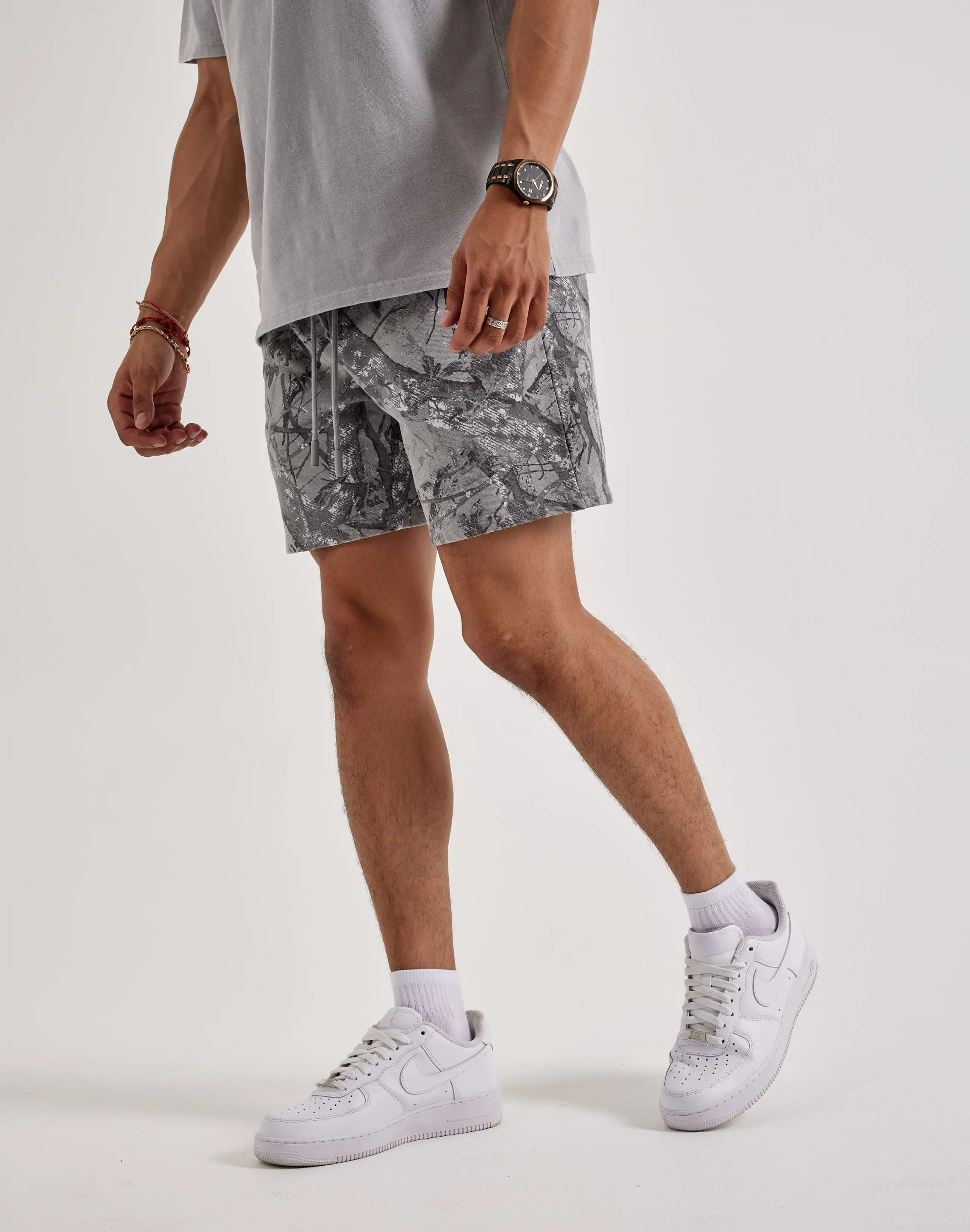 African Bold AbrasionResistant Fabric DH Essentials Fleece Shorts