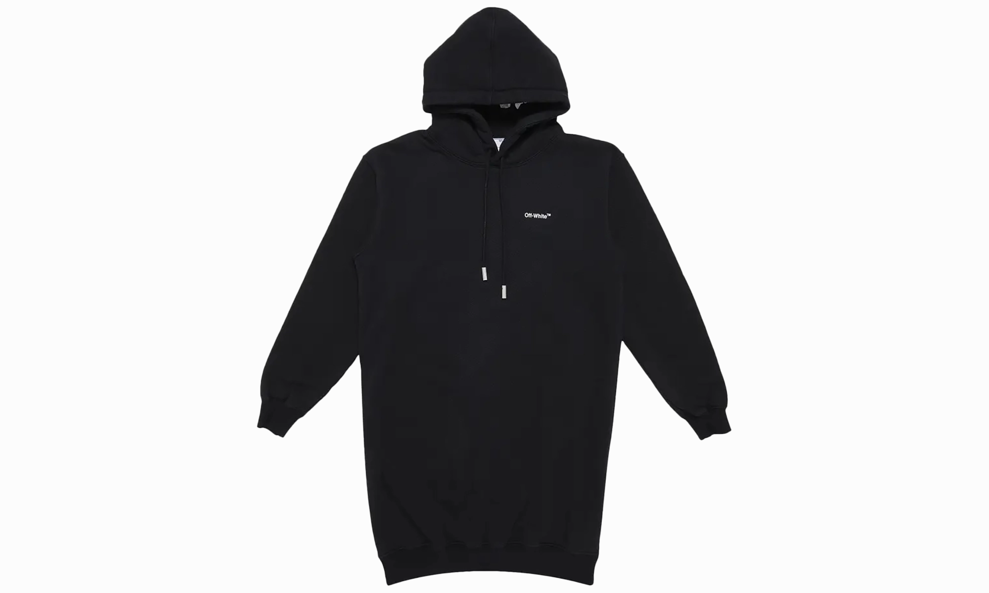 Diag Hoodie Sweatshirt "Black/White"