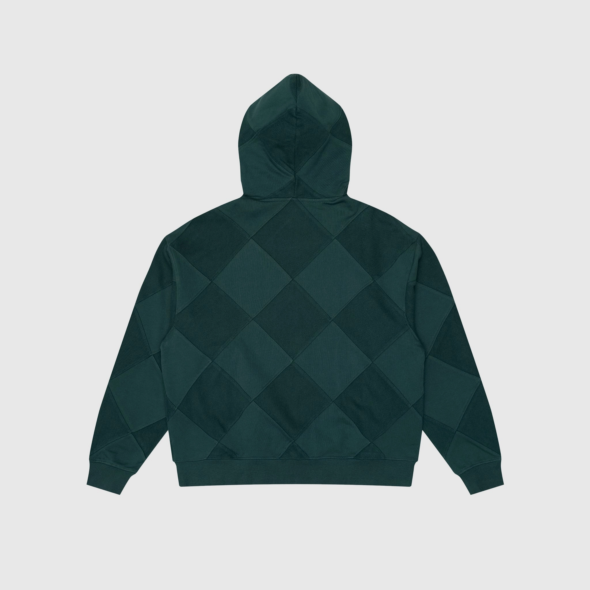 DIAMOND TERRY HOODED SWEATSHIRT