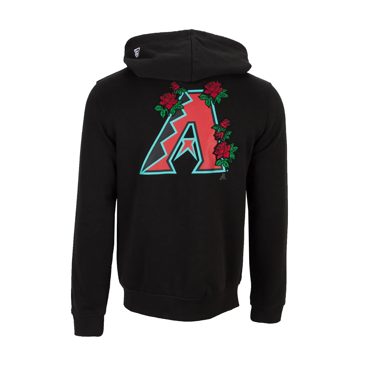 TearResistant Material Heart Soul Diamondbacks Roses PO Hoody - Mens