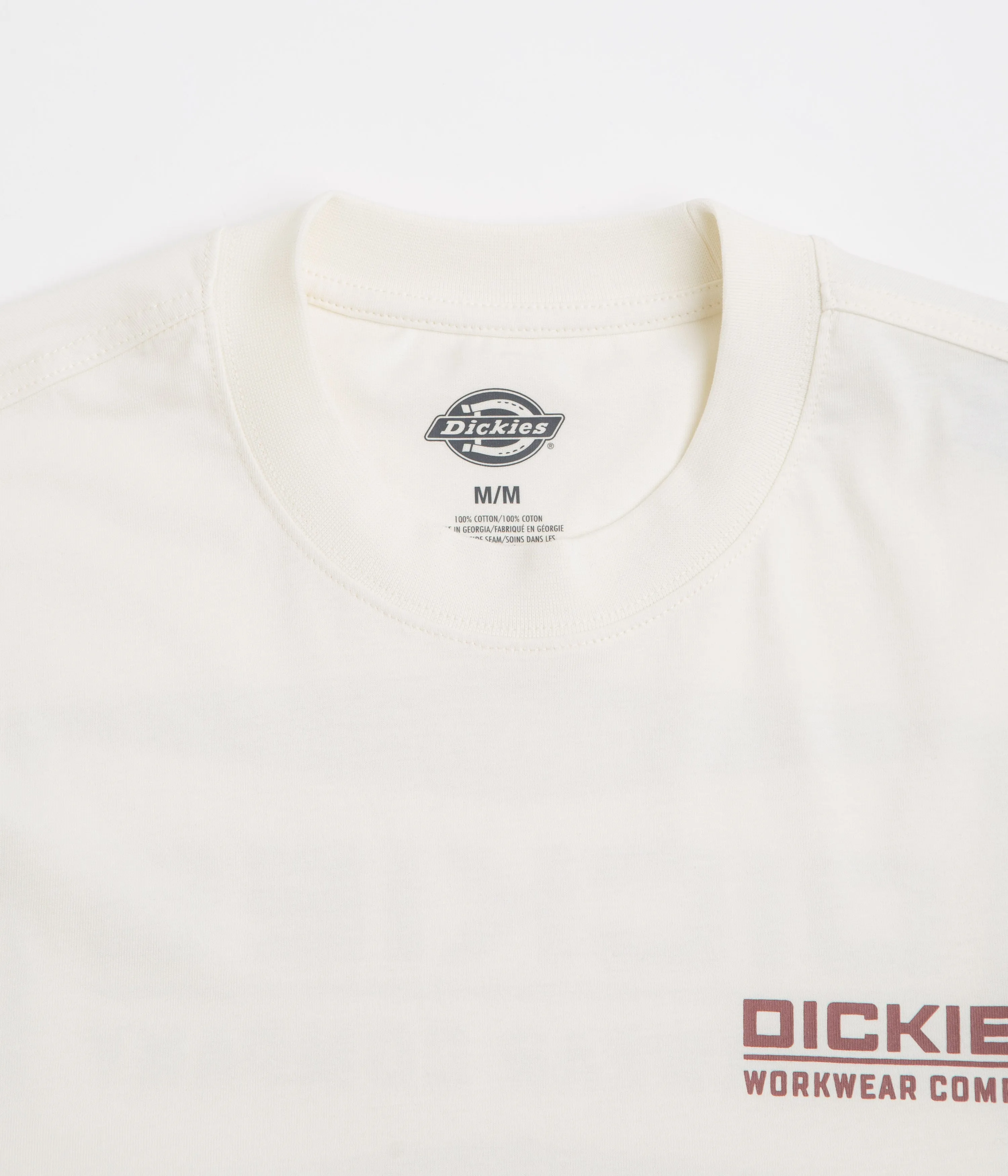 Business Meeting Stretchy Waist Dickies Bolivar T-Shirt - Egret