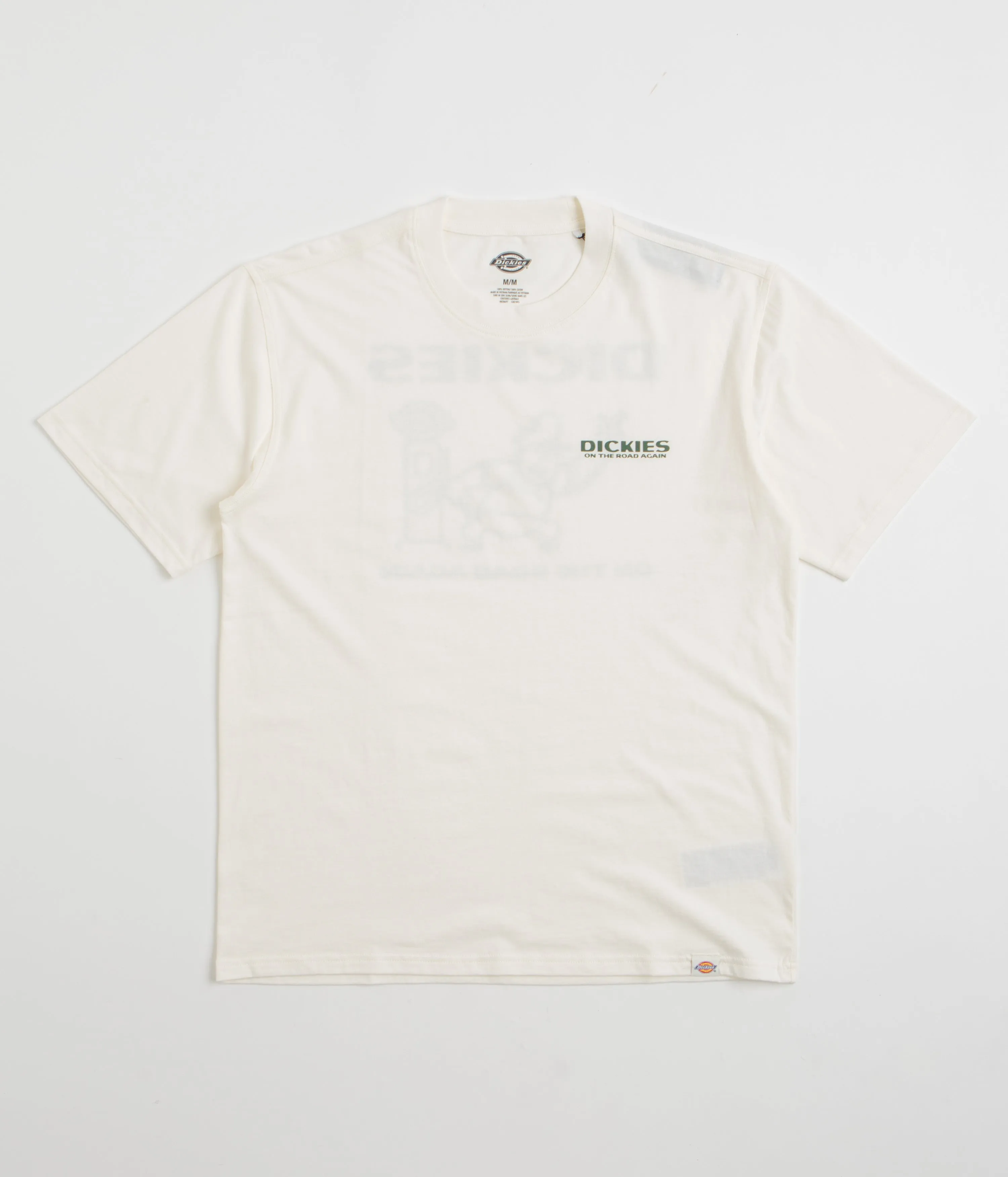 Dickies Burns T-Shirt - Egret Exclusive Wedges