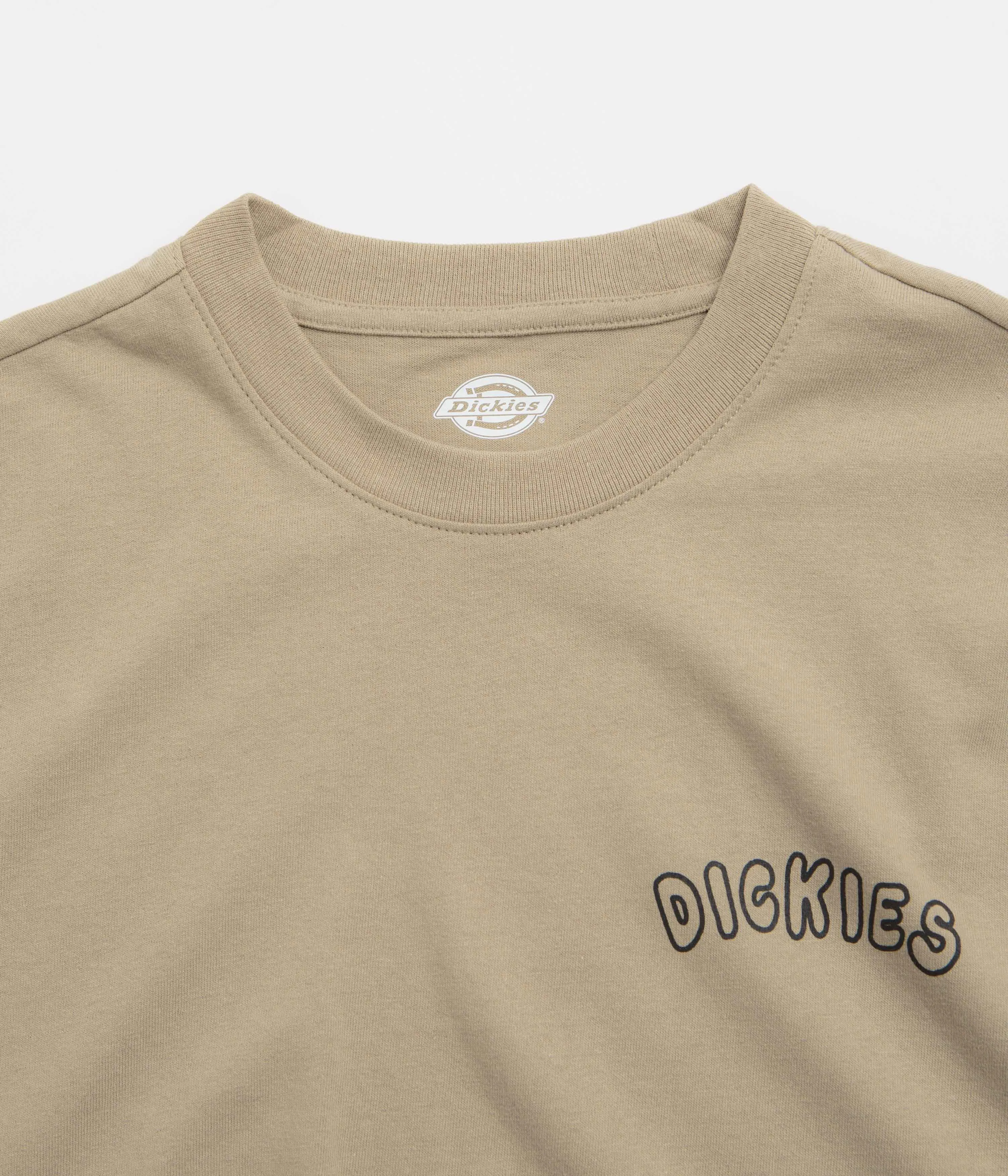 raw hem Formal Event Dickies Decartuville T-Shirt - Desert Sand