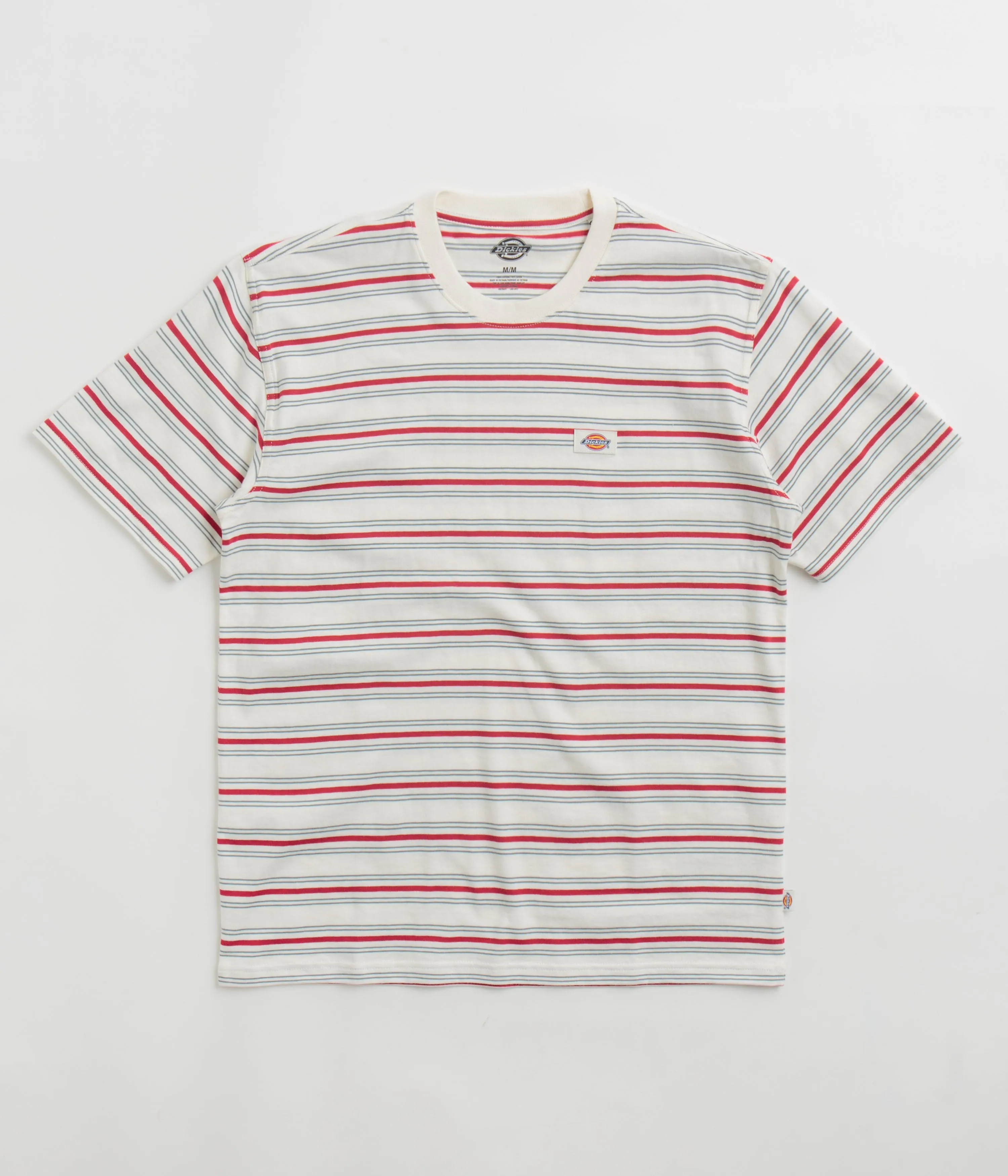 fringe Fashionista Dickies Lewistown Stripe T-Shirt - Egret