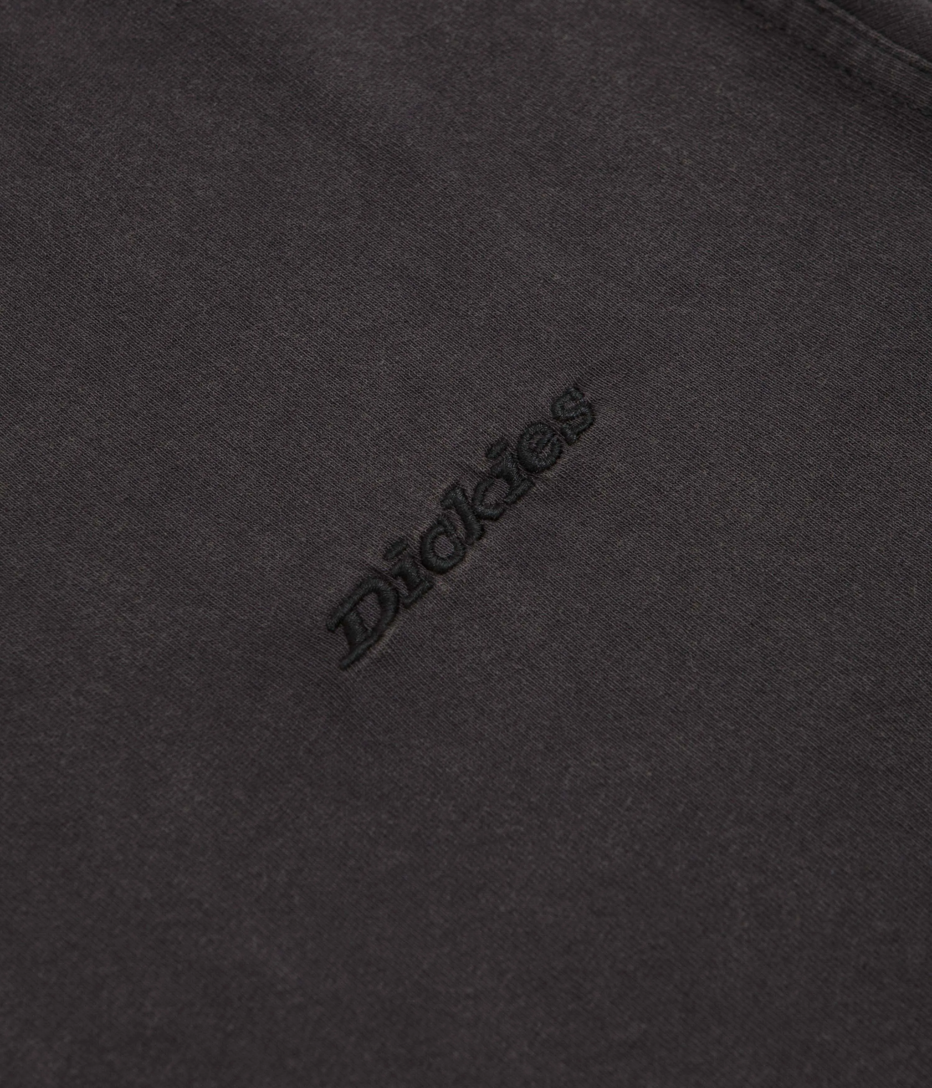 Lace trim Bold Patterns Dickies Plentywood T-Shirt - Black
