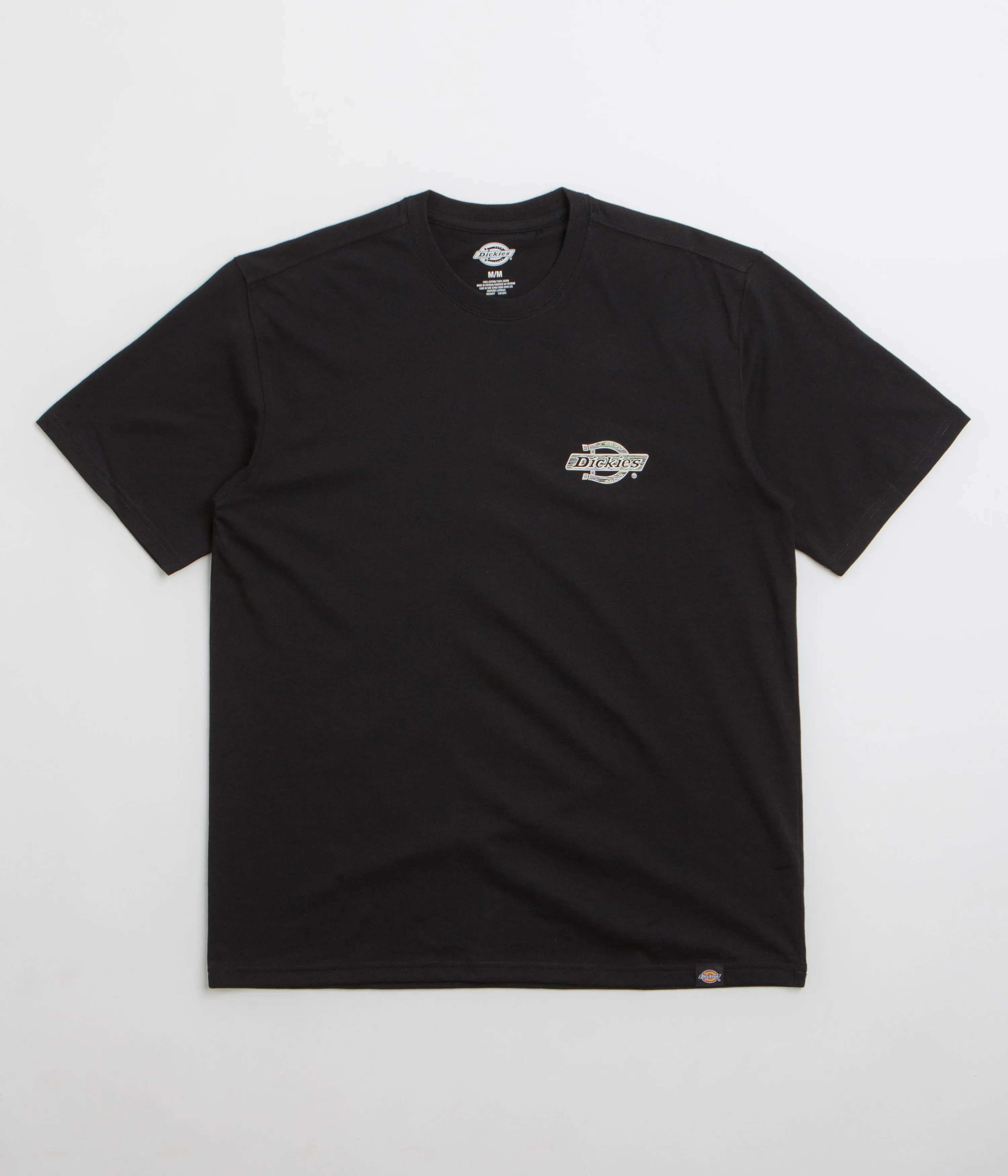 Dickies Wood Logo T-Shirt - Black undergarment loafers