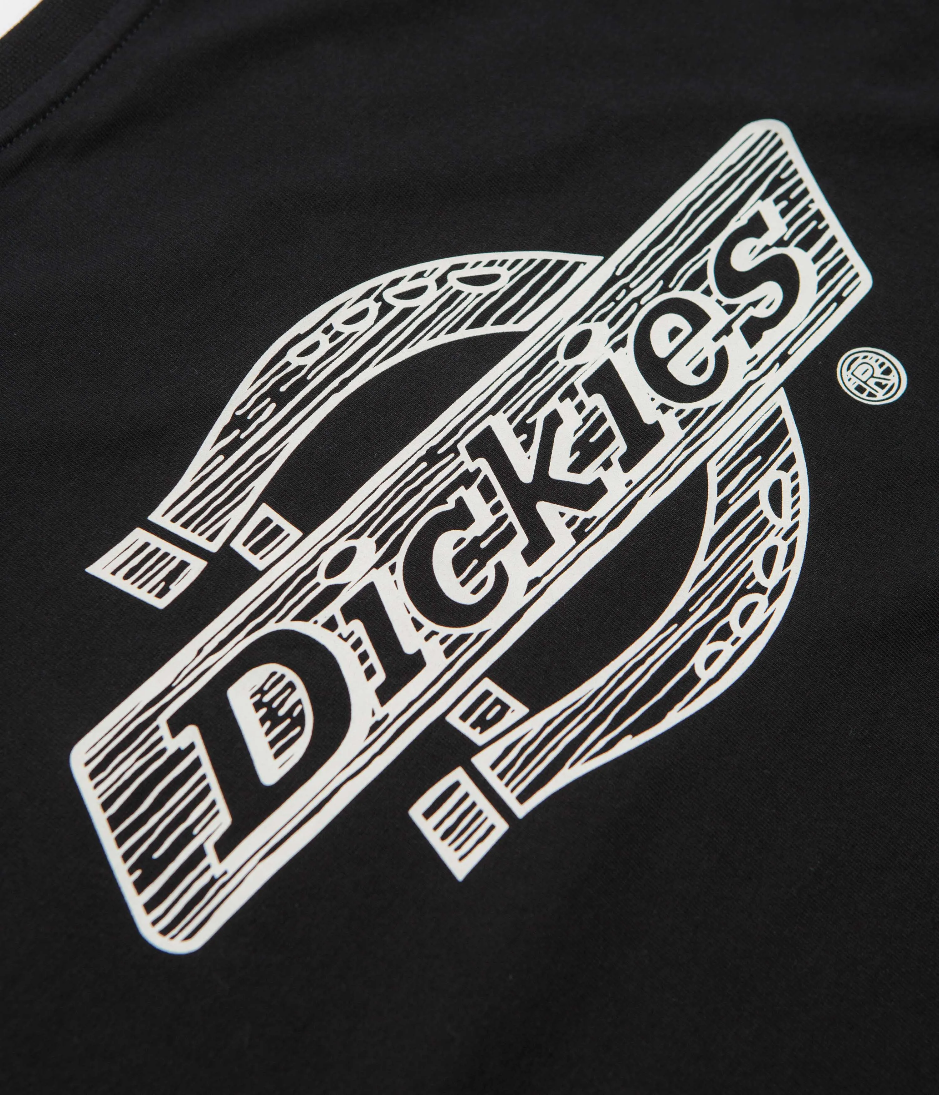 bowling venue Dickies Wood Logo T-Shirt - Black