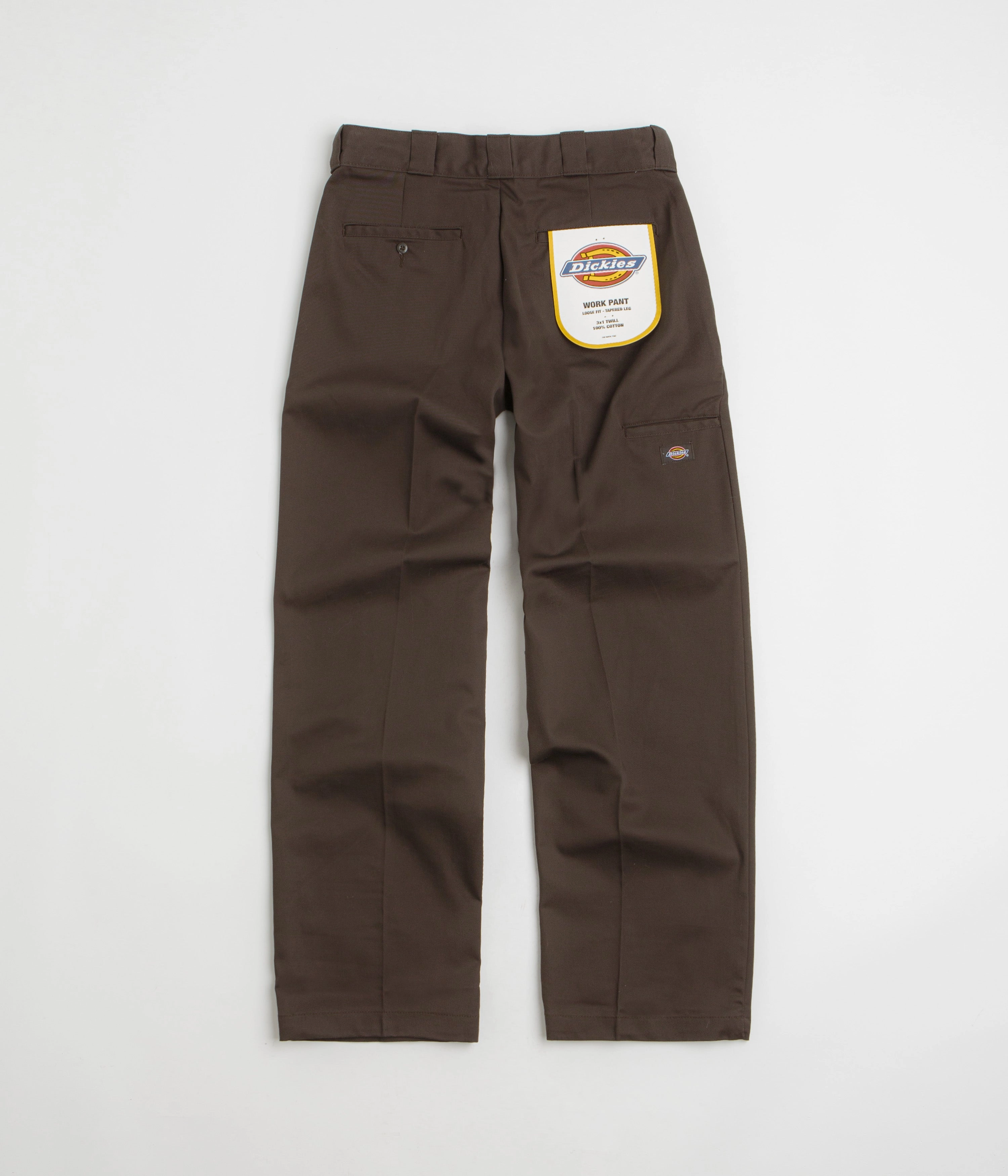 Relaxed Waist Odor control Dickies 247 Pants - Dark Brown