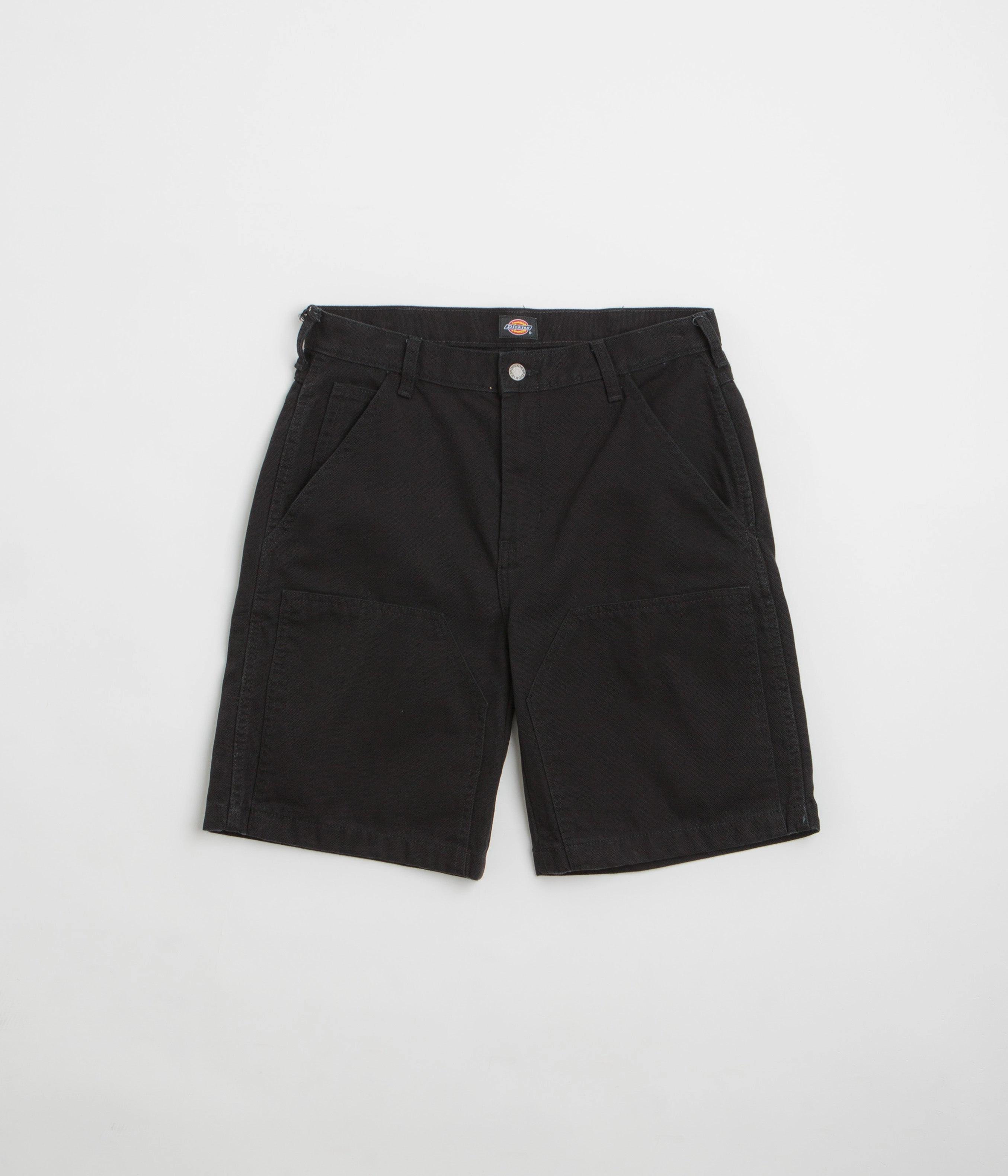 Dickies Duck Canvas Chap Shorts - Stone Washed Black romper