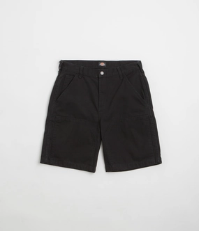 Dickies Duck Canvas Chap Shorts - Stone Washed Black romper