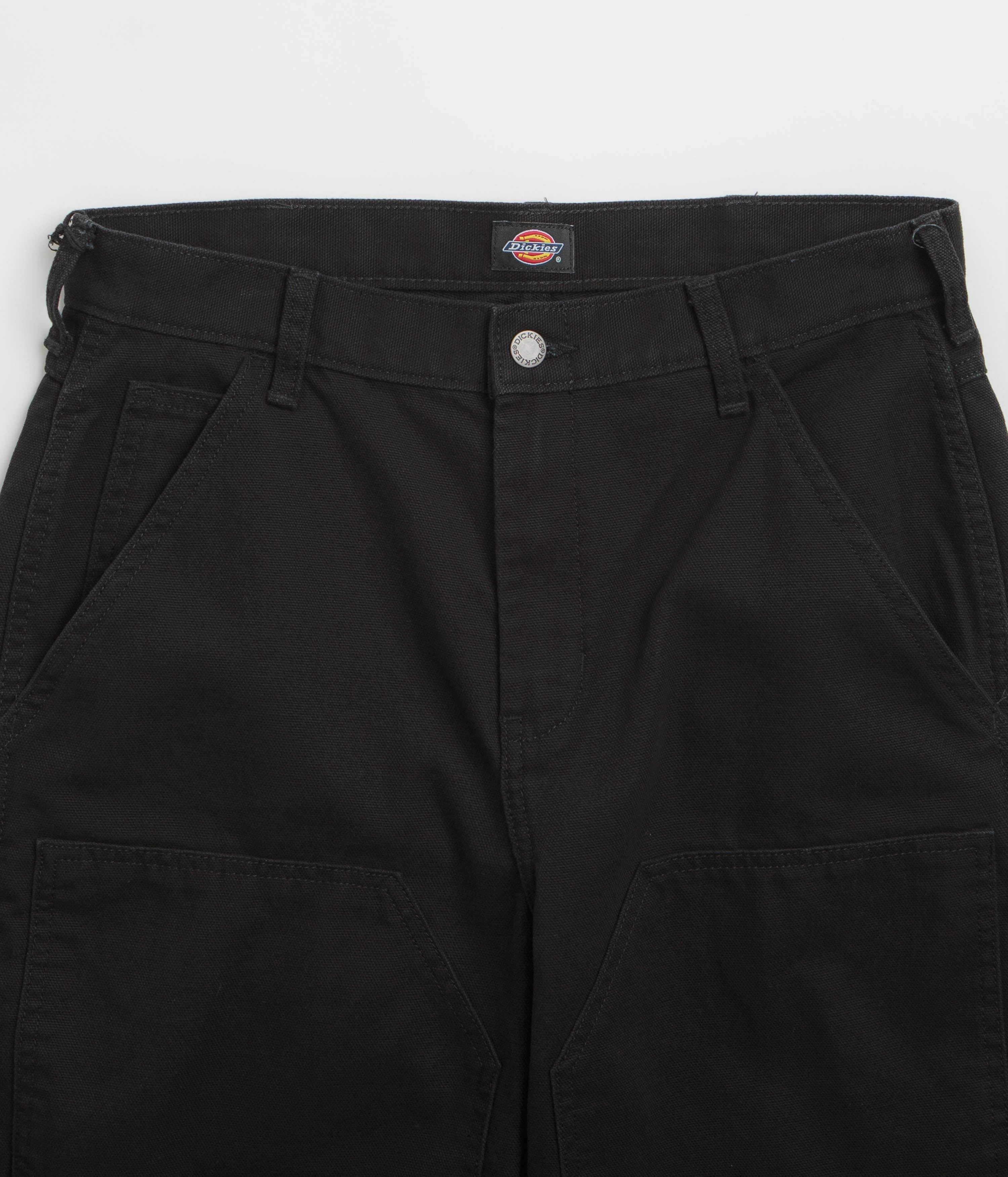 Dickies Duck Canvas Chap Shorts - Stone Washed Black Fun Patterns
