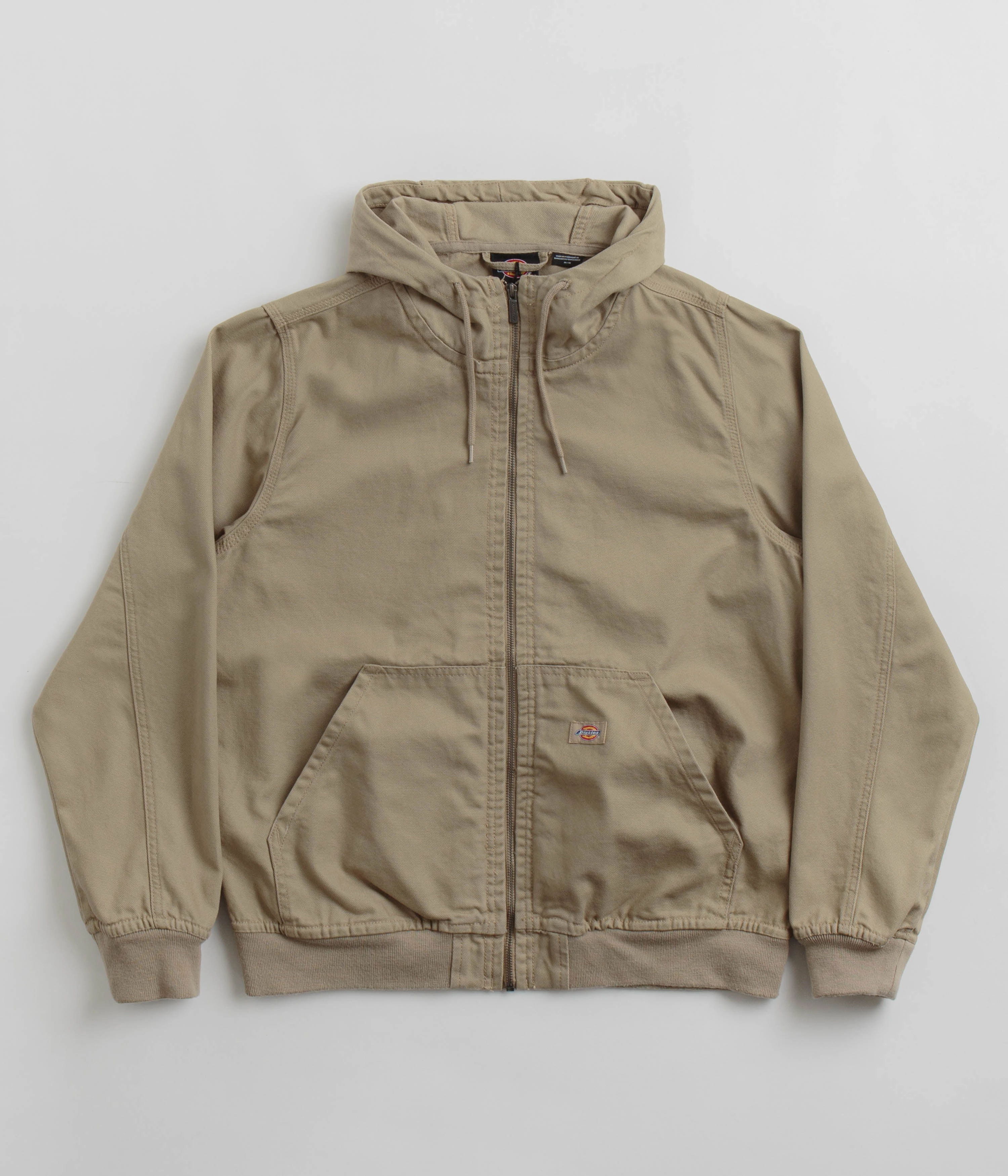 Strategy flight travel Dickies Duck Canvas Hooded Unlined Jacket - Desert Sand