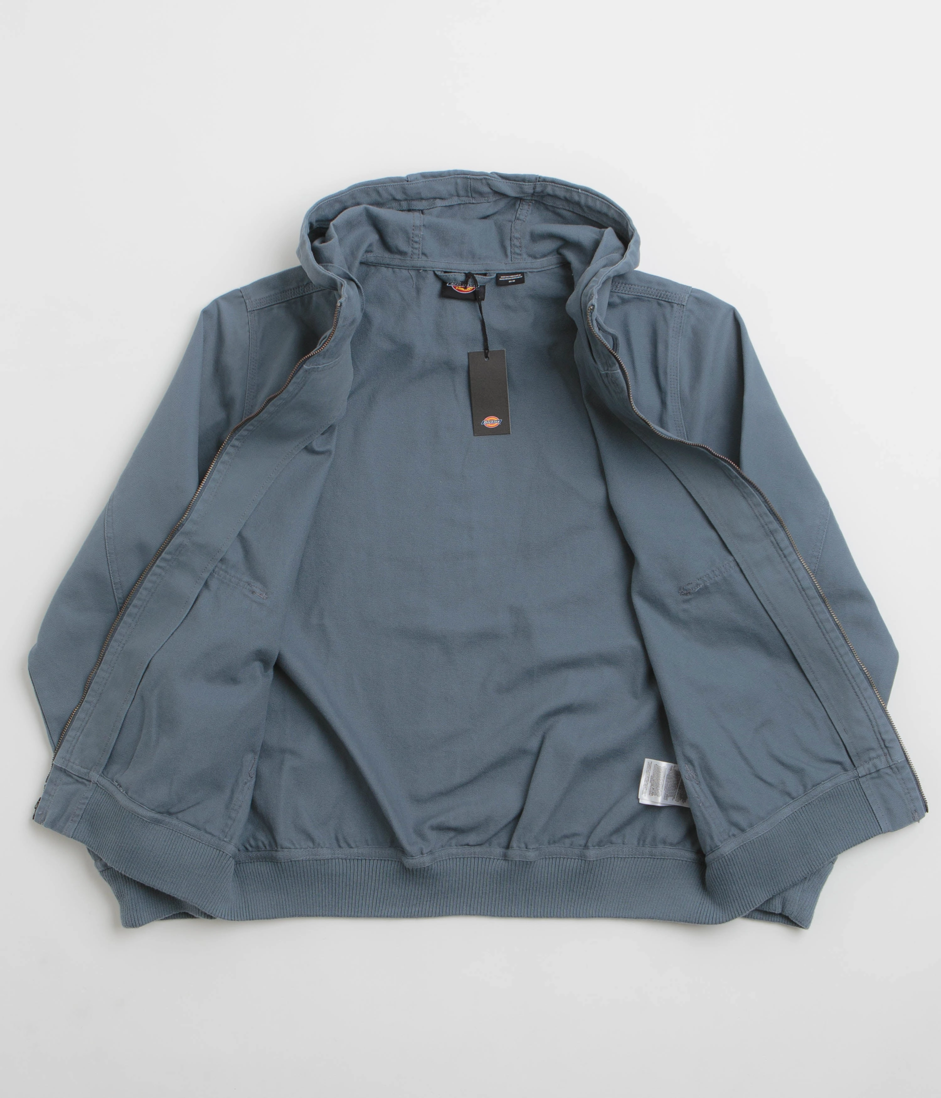 Sport Inspired Storm Resistant Closure Dickies Duck Canvas Hooded Unlined Jacket - Stormy Weather