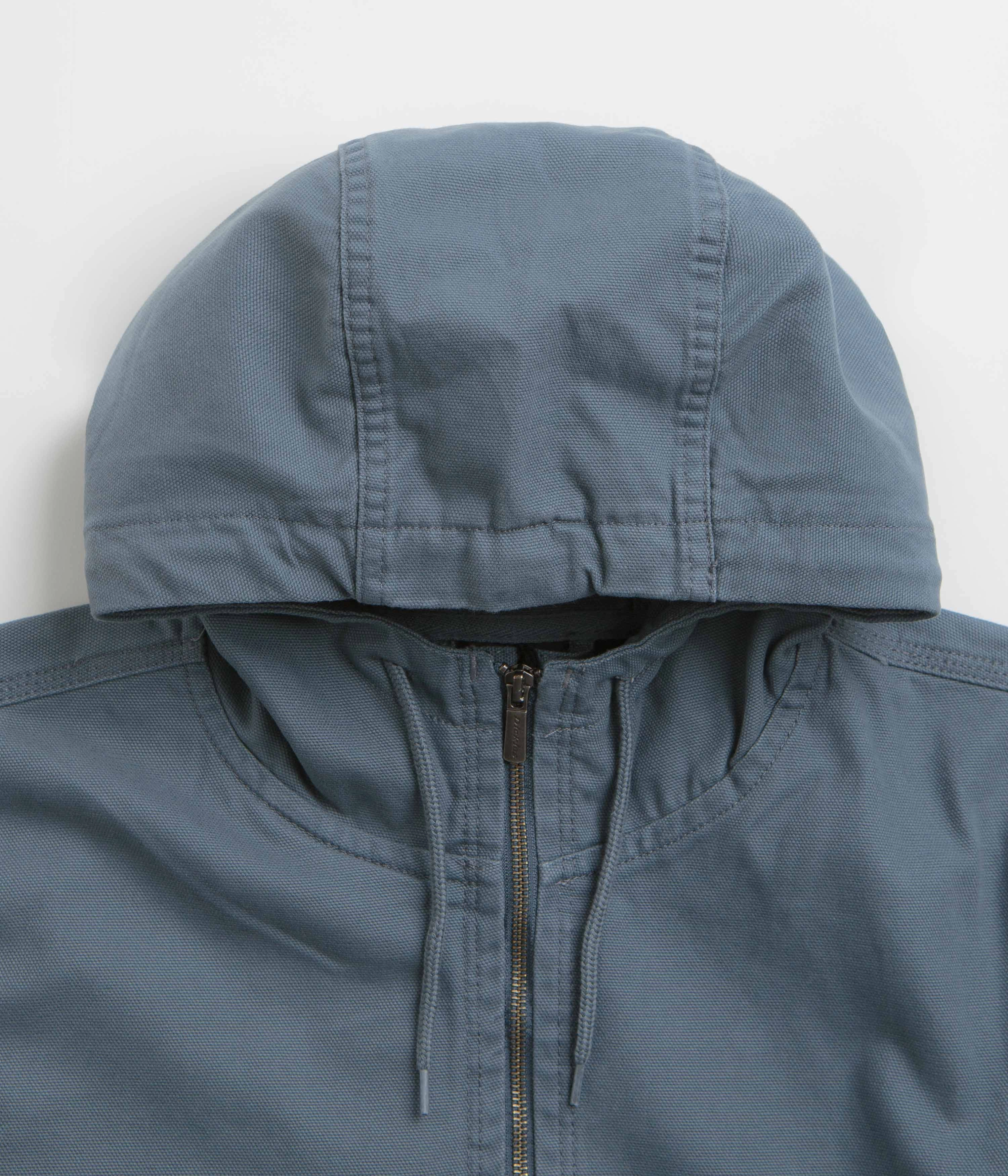 Dickies Duck Canvas Hooded Unlined Jacket - Stormy Weather Functional