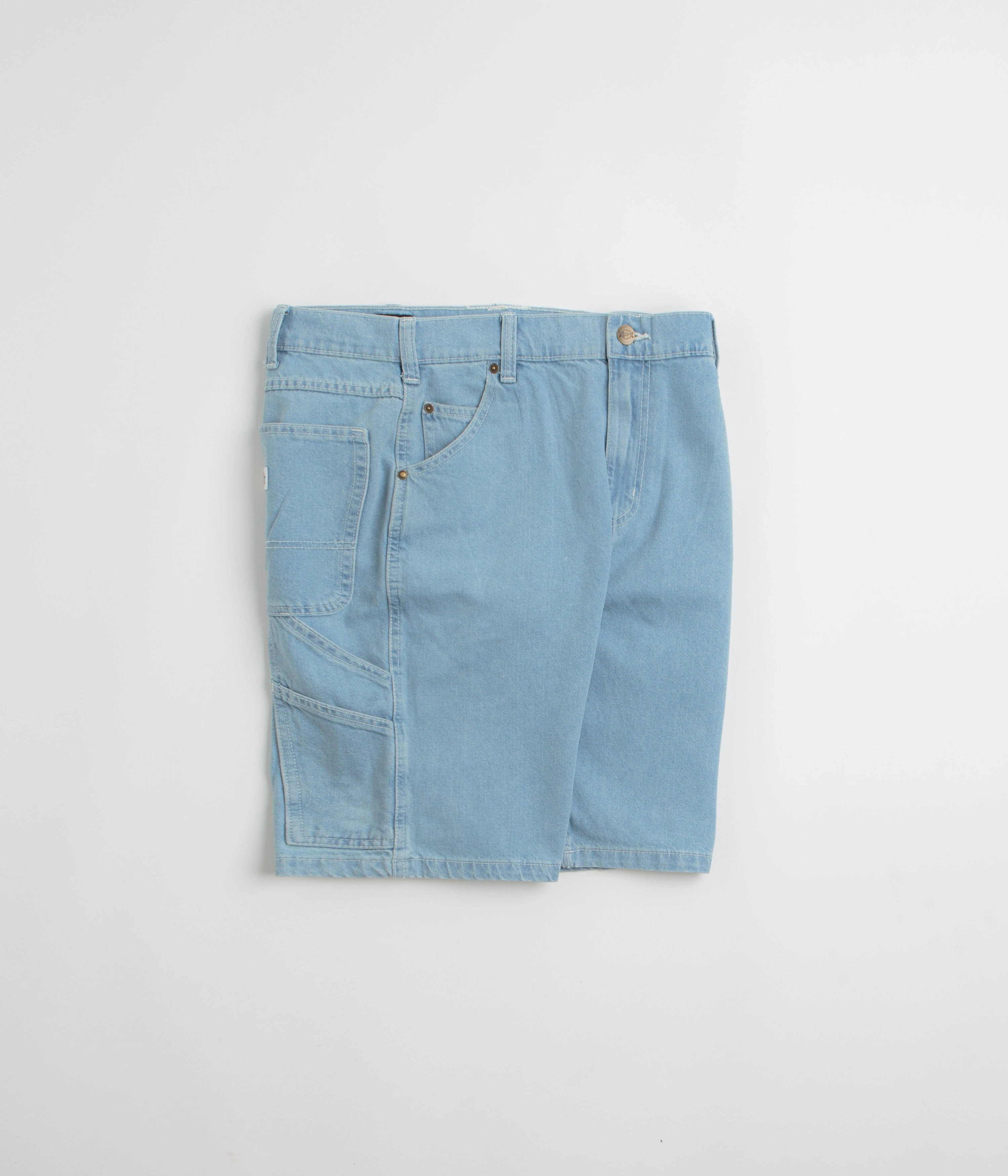 Weekend Casual Dickies Garyville Denim Shorts - Vintage Aged Blue