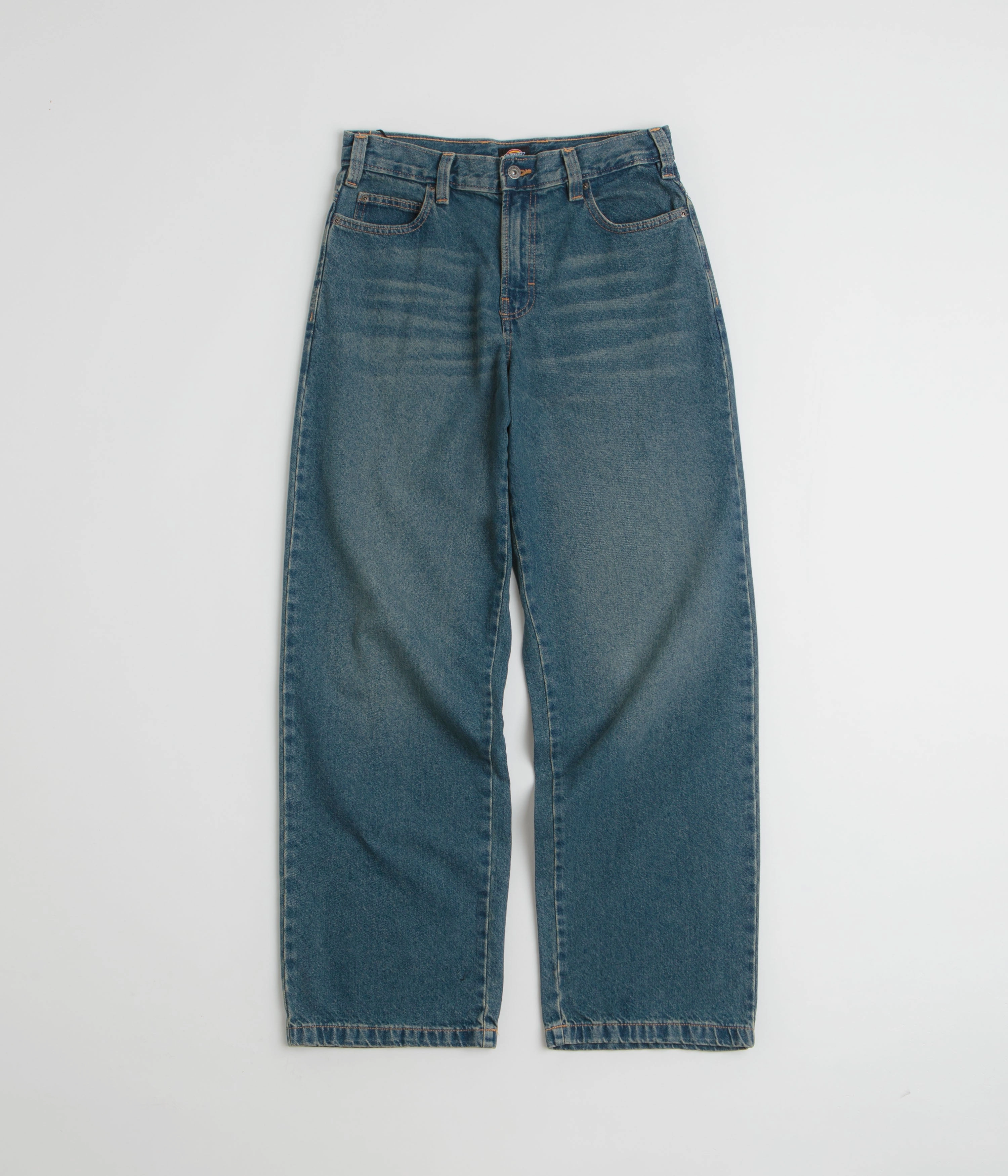 Dickies Hilham Jeans - Khaki Tinted Blue City Ready
