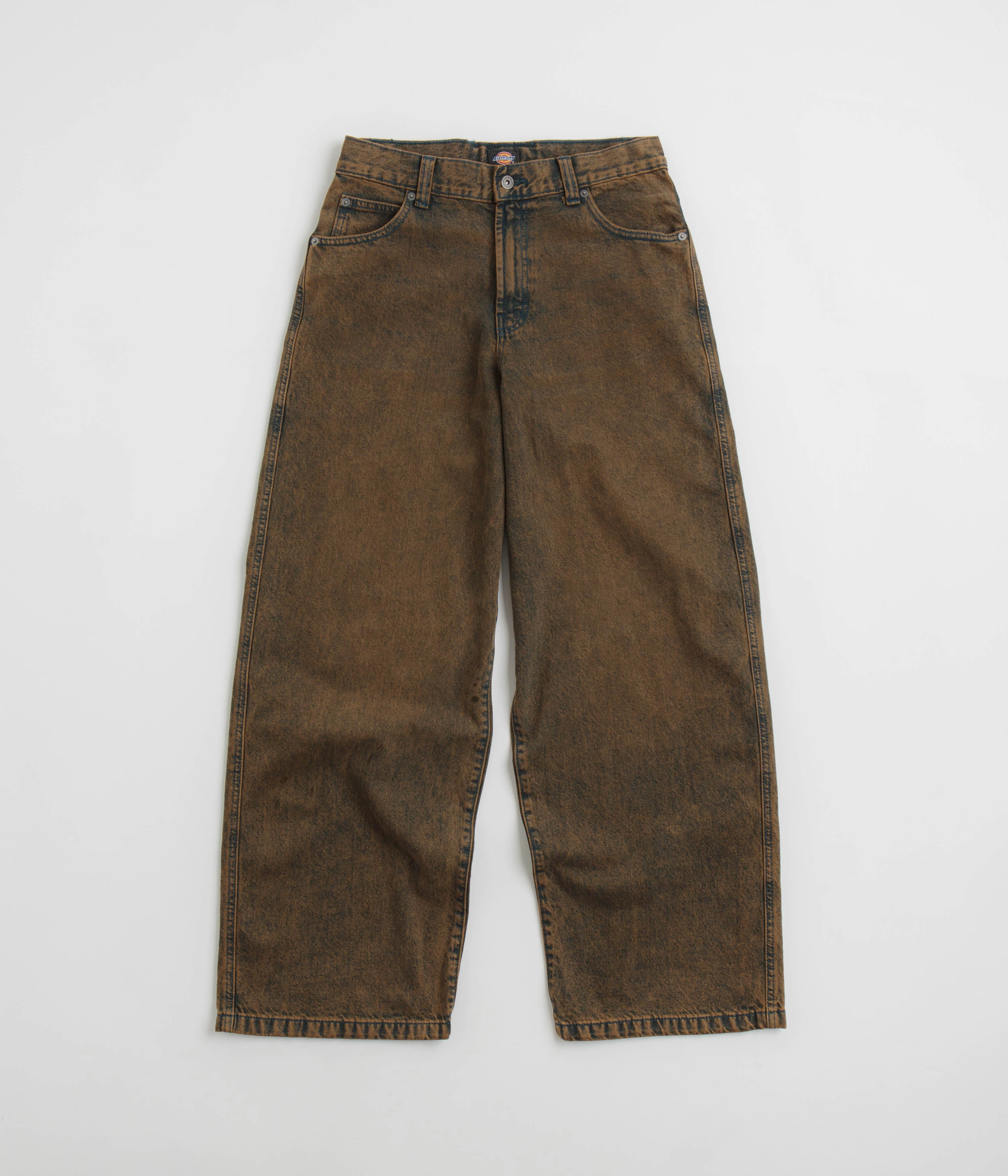 TaglessDesign Dickies Loose Wave Jeans - Indigo Brown Tinted