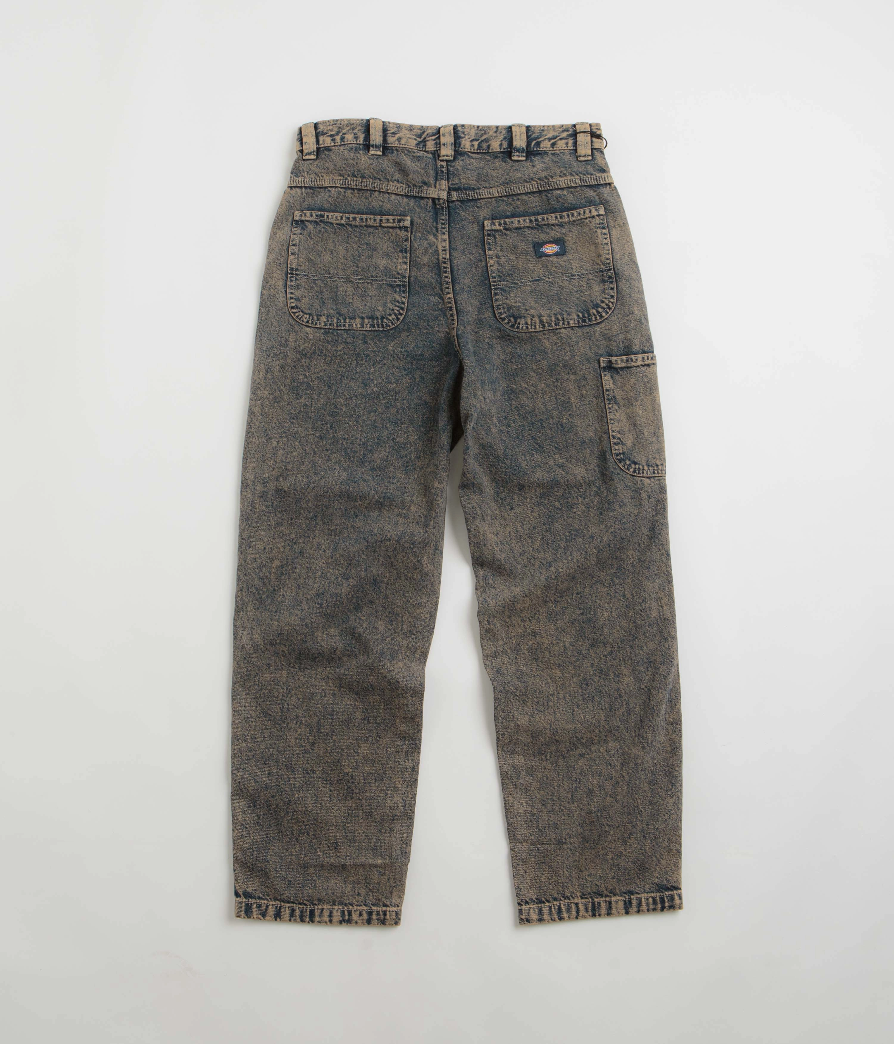 Dickies Madison Jeans - Overdye Brown Wash Snag Resistant Fabric