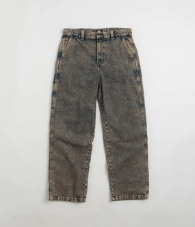Fitted waist Dickies Madison Jeans - Overdye Brown Wash