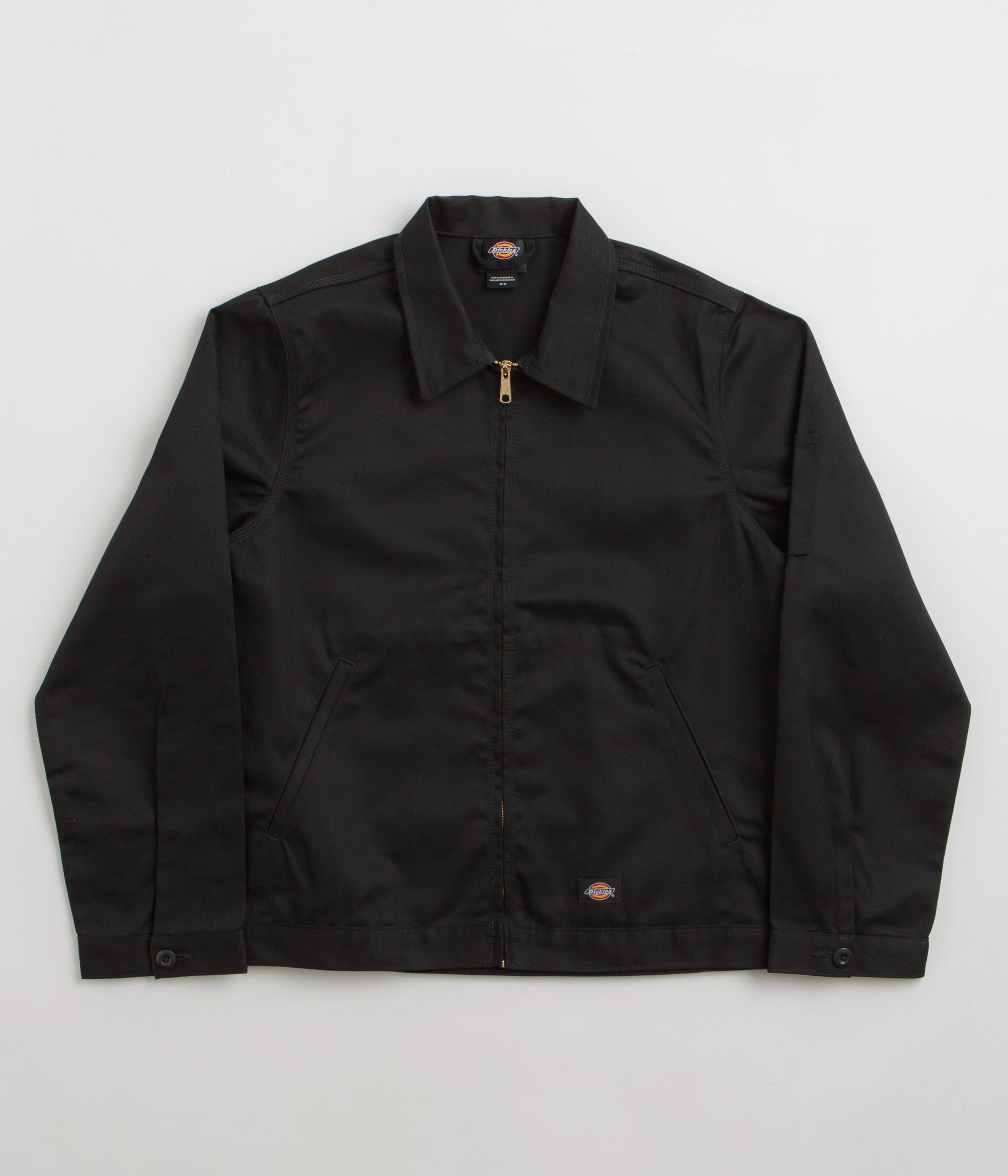 Dickies Unlined Eisenhower Jacket - Black / Black Labor Engineer
