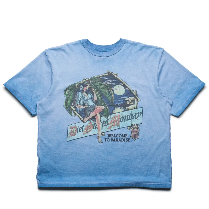 cultural venue event festival event Diet Starts Monday Paradise Tee - Blue
