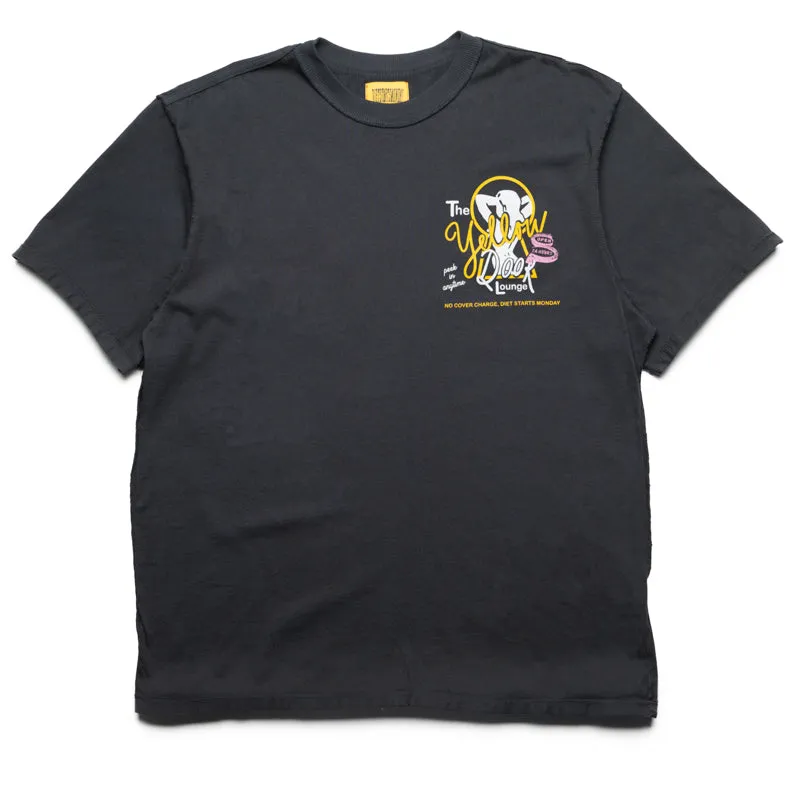 ping pong event Diet Starts Monday Yellow Door Tee - Vintage Black