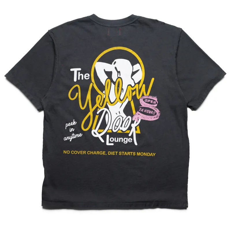 Diet Starts Monday Yellow Door Tee - Vintage Black library