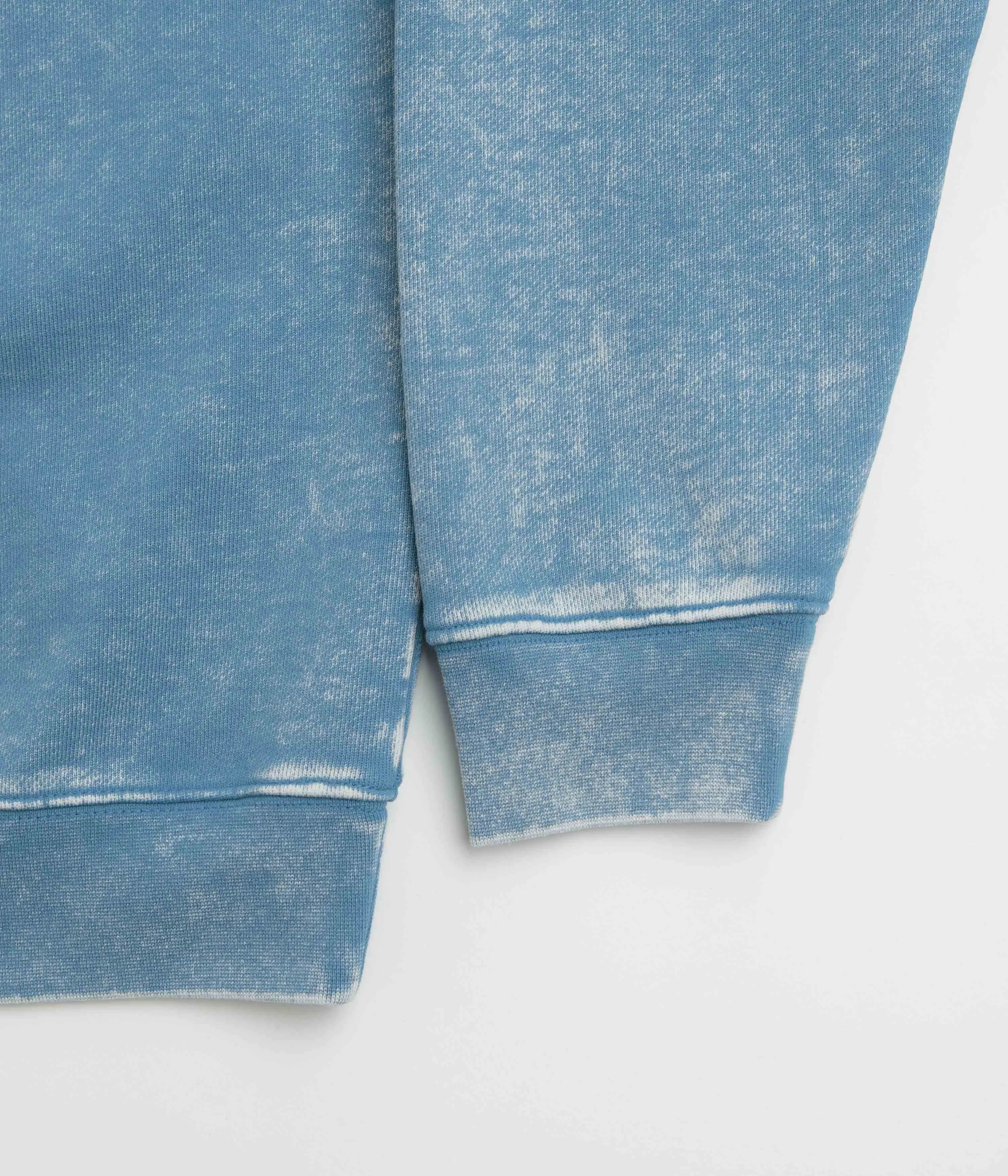 patch accents Dime Classic French Terry Crewneck Sweatshirt - Faded Sky