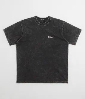 Dime Classic Small Logo T-Shirt - Faded Black uniqueness camping venue