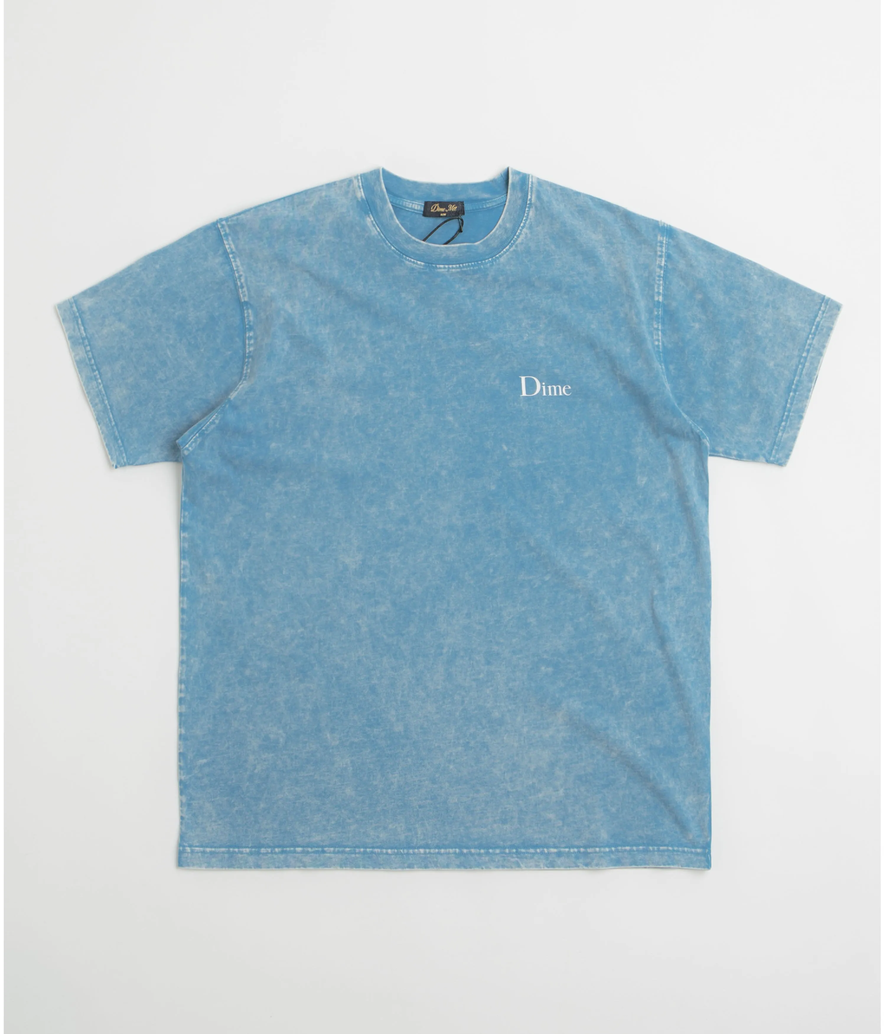 Dime Classic Small Logo T-Shirt - Faded Sky Ergonomic Sleeve Length wedding event