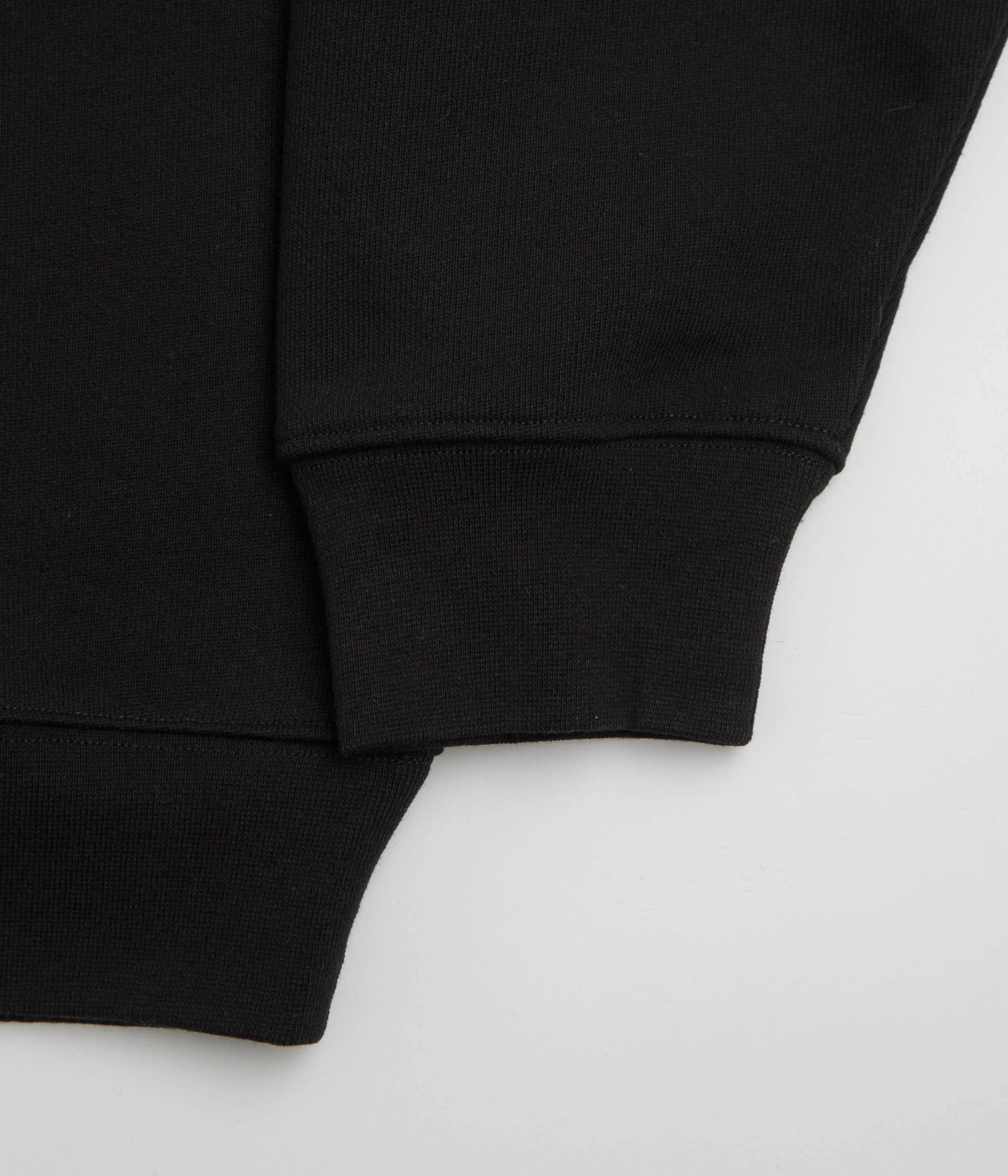 Dime Cursive Small Logo Crewneck Sweatshirt - Black Dark Shade