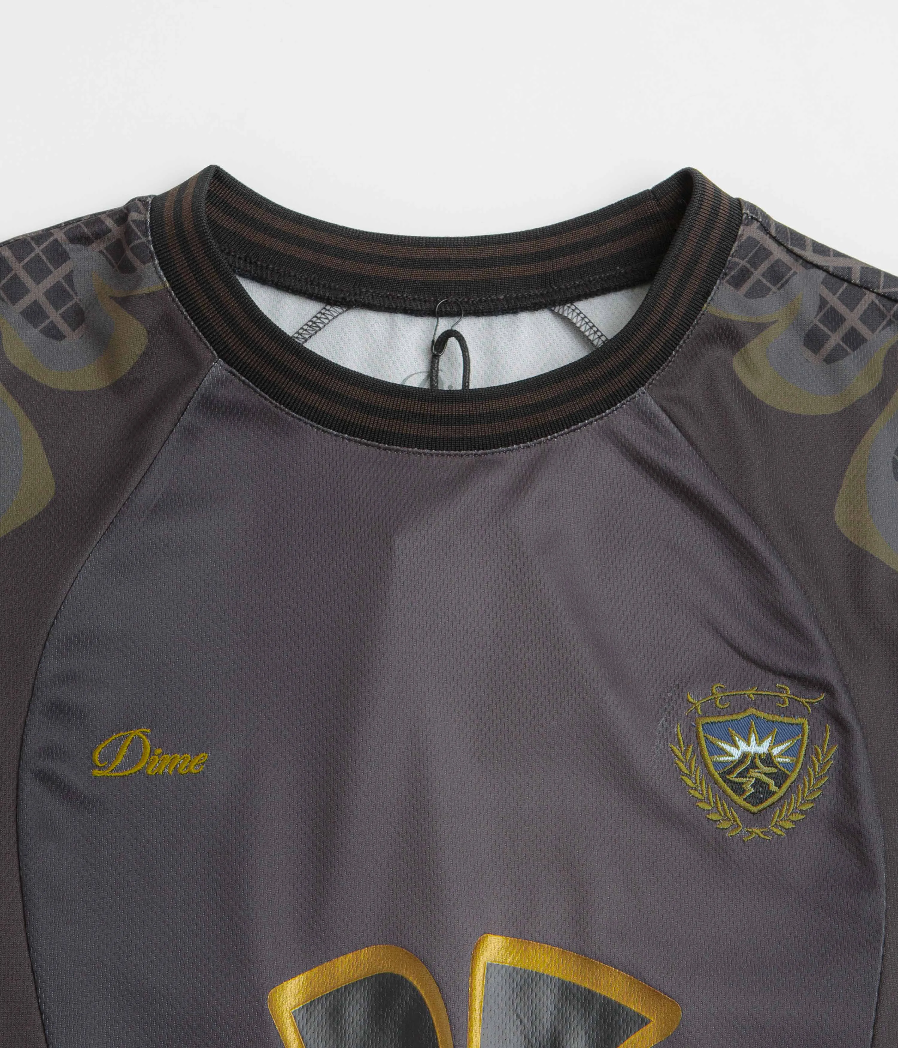 Modern Prints Dime Holy Flame Jersey - Gold Fire