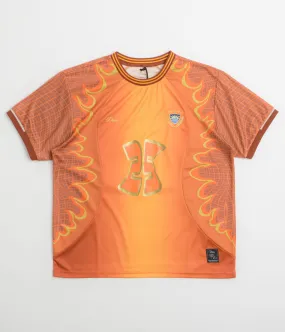 Two Button Closure System Dime Holy Flame Jersey - Hell Fire