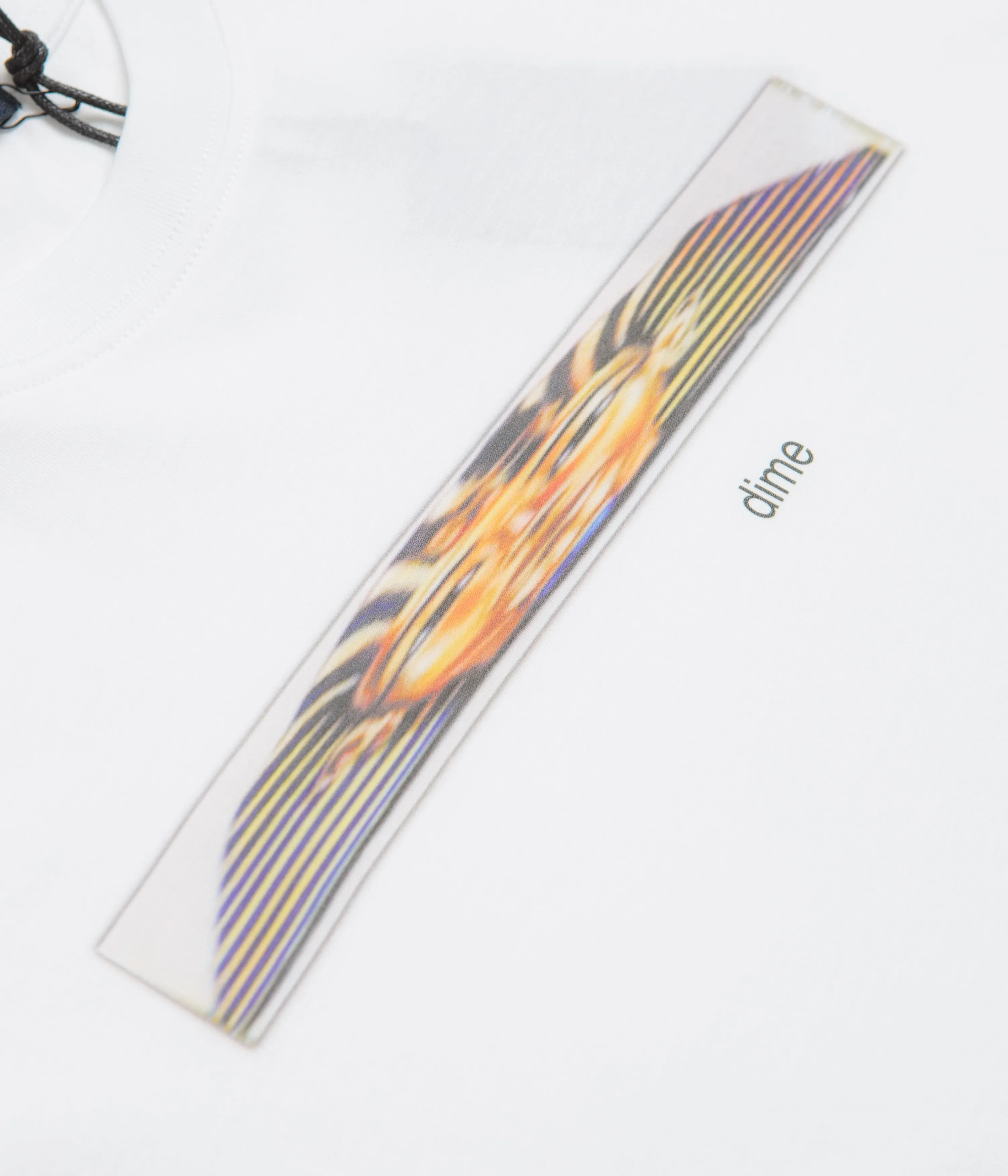 tropical climate Dime Stretch T-Shirt - White