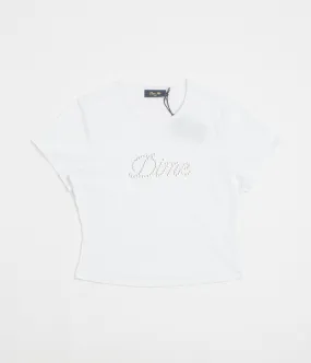 Dime Womens Icy T-Shirt - White picnic venue