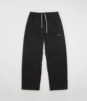 Low Profile Waistband TearResistantMaterial Dime Athletic Zip Pants - Black