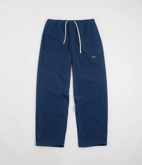 Dime Athletic Zip Pants - Dark Blue slim fit